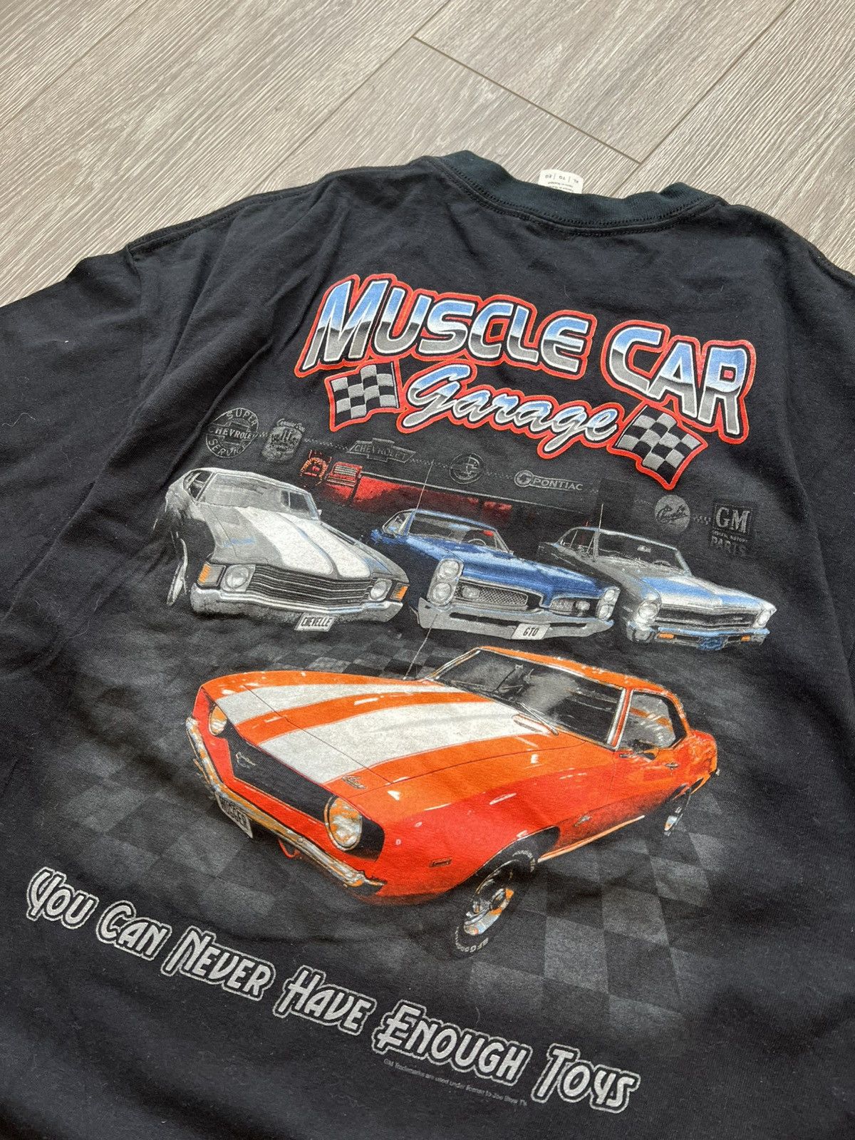 NASCAR Chevrolet Muscle Car Garage Camaro Racing T-Shirt NASCAR Size US XL / EU 56 / 4 - 2 Thumbnail