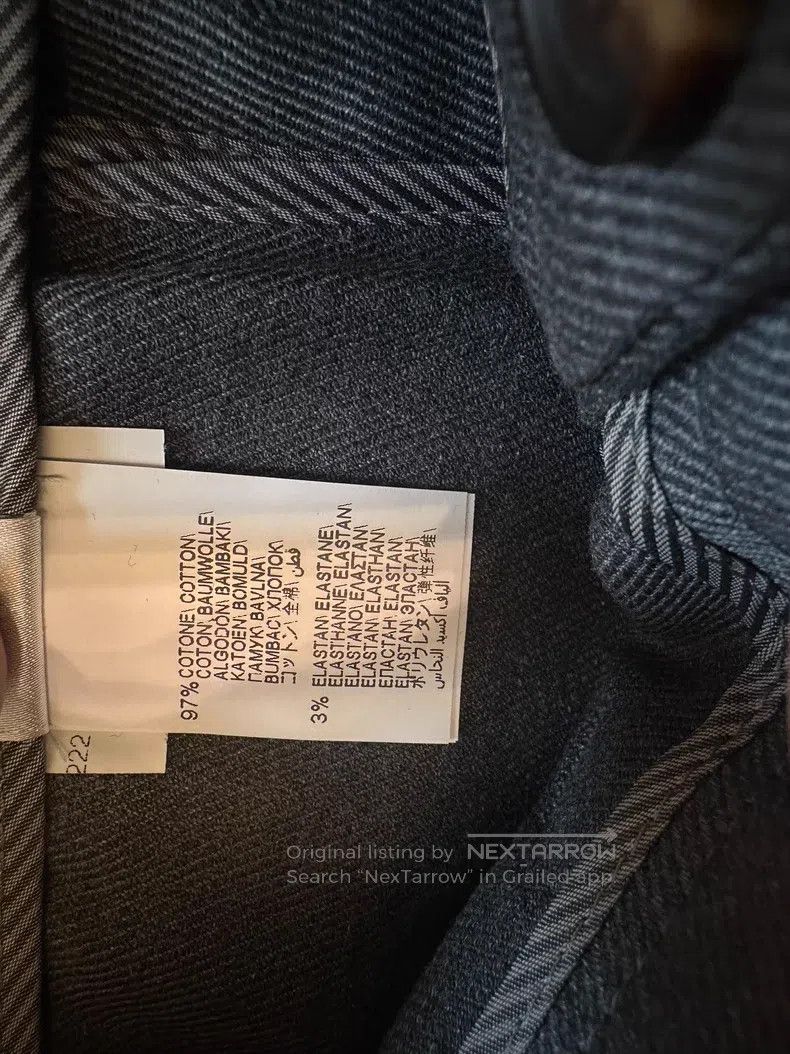 Brunello Cucinelli Brunello Cucinelli Slim-fit smoky gray trousers Size 24" / US 00 / IT 34 - 5 Thumbnail