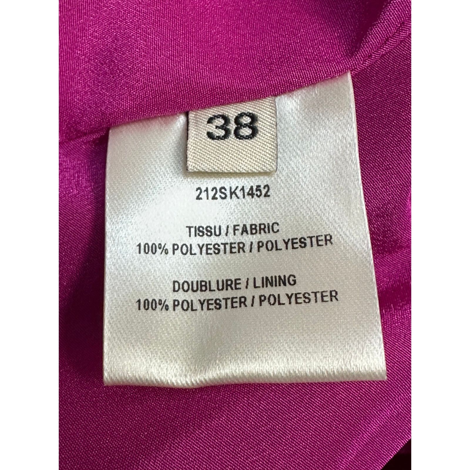 Alexandre Vauthier Alexandre Vauthier Satin Fuchsia Mini skirt Sz.38 Size 26" / US 2 / IT 38 - 6 Thumbnail