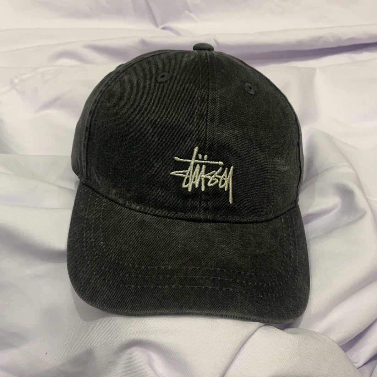 Stussy Stussy Basic Washed Low Pro Cap Size ONE SIZE - 1 Thumbnail