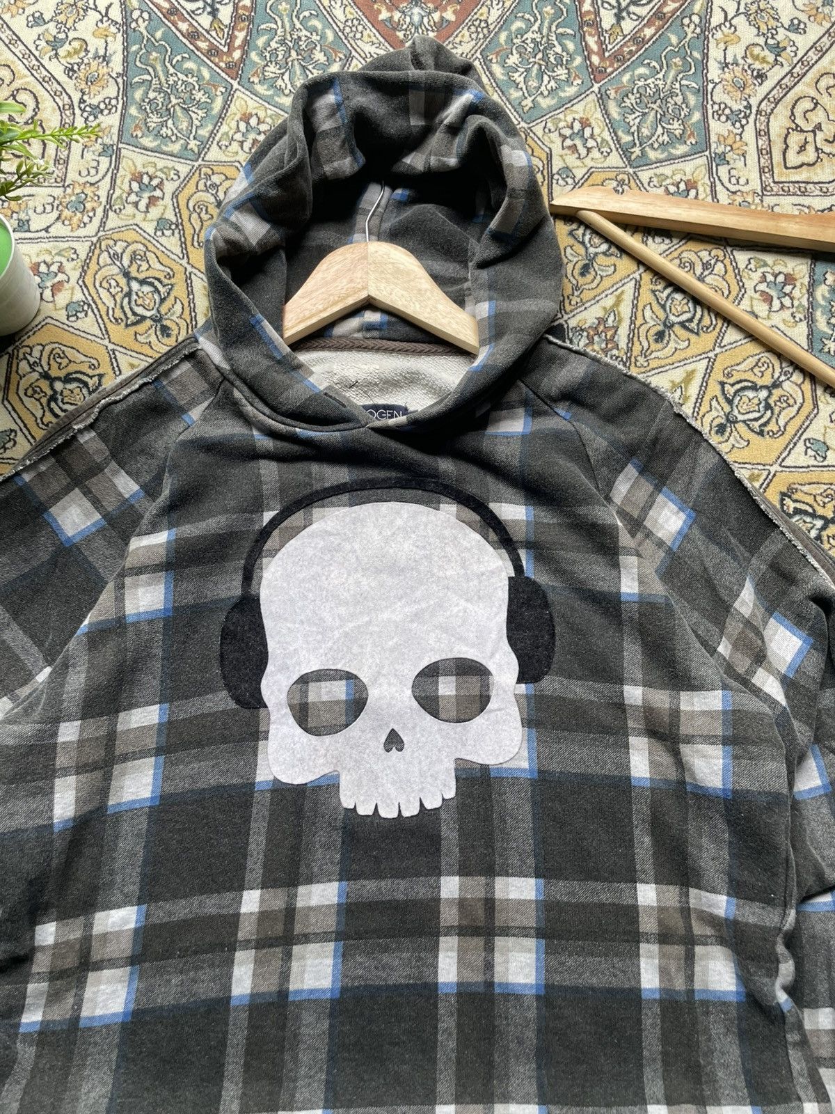 HYDROGEN HYDROGEN skull big logo hoodie Size US M / EU 48-50 / 2 - 2 Thumbnail