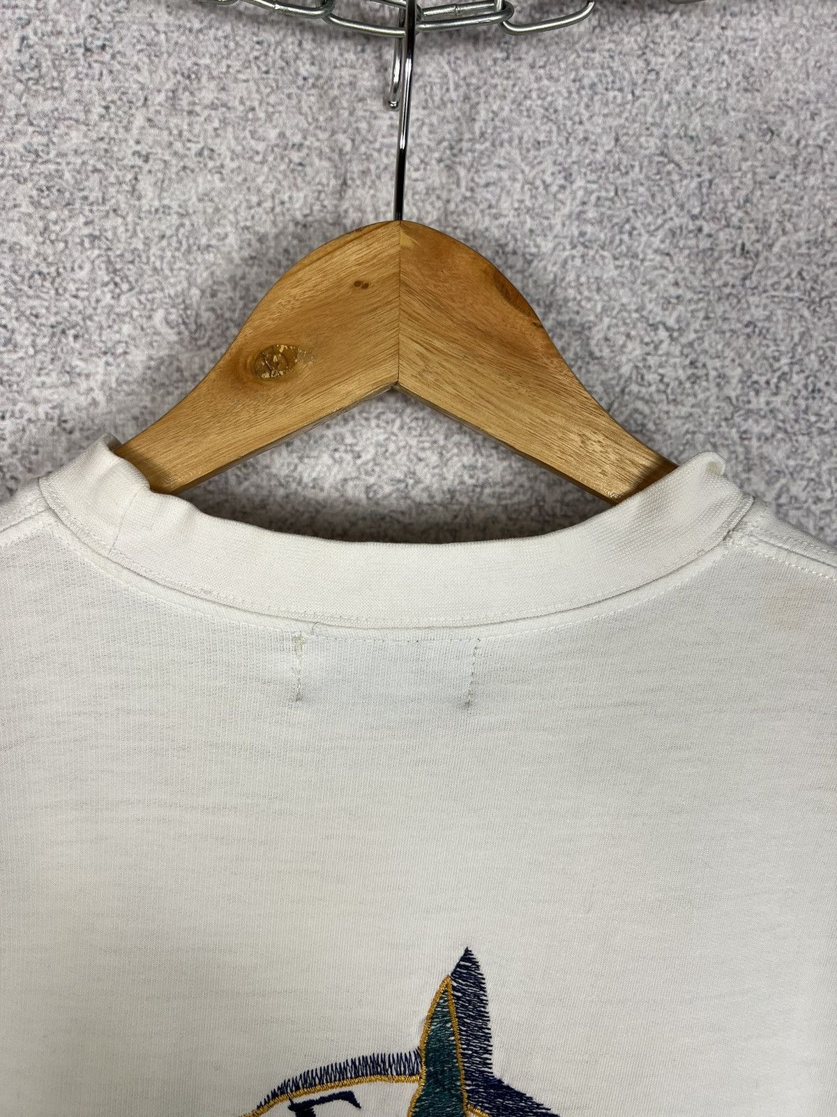 O'Neill Vintage 80s O’Neill Embroidered Big Logo Surf Style Tee Size US M / EU 48-50 / 2 - 7 Thumbnail