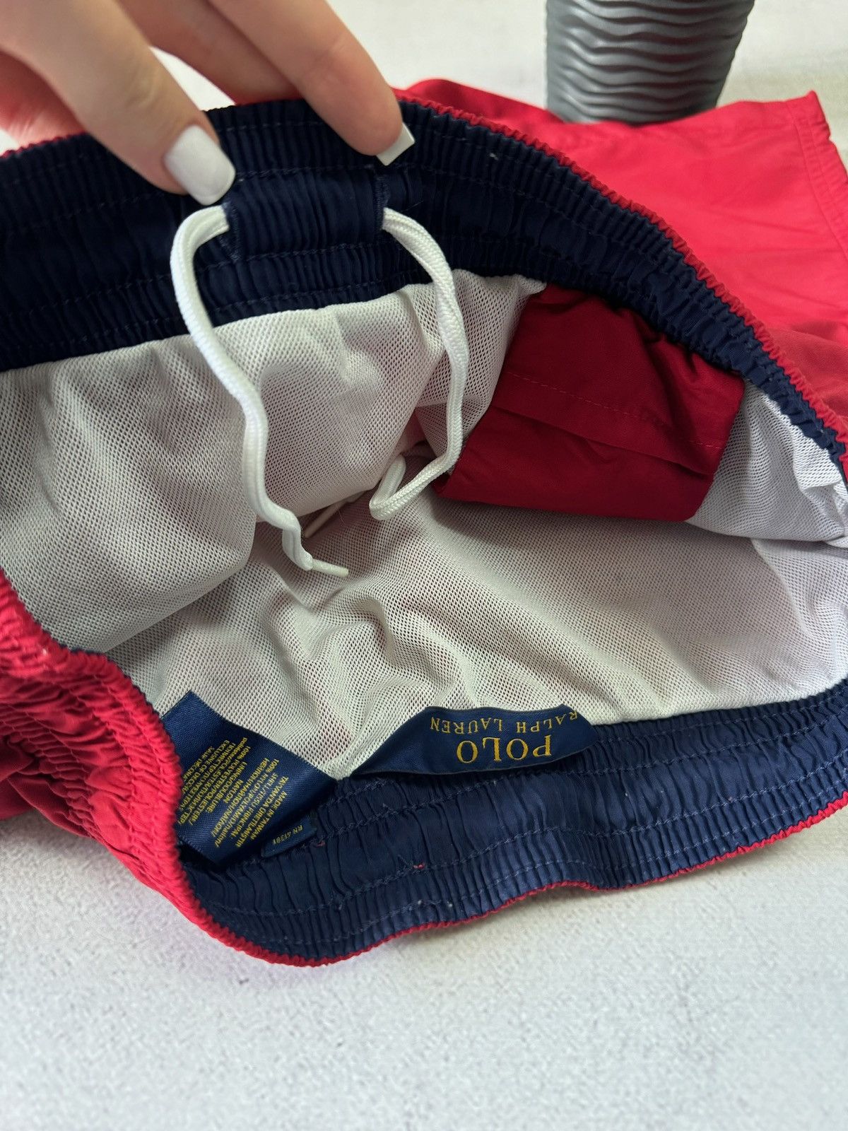 Polo Ralph Lauren × Vintage Polo Ralph Lauren Shorts Mini Logo Swim Mens S Size Size US 30 / EU 46 - 12 Thumbnail