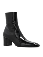 Saint Laurent Paris oc11z1125 756091 XIV Boots in Patent Leather in Black Size US 6.5 / EU 39-40 - 2 Thumbnail