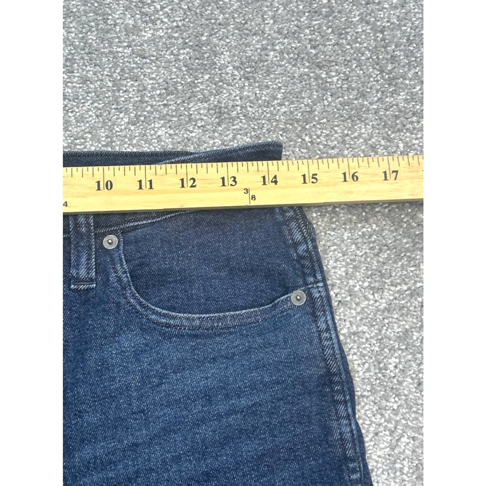 Madewell Madewell Jeans Womens 28 Blue Denim Cotton Stretch High Rise Skinny Leg 29x27 Size 28" / US 6 / IT 42 - 3 Thumbnail