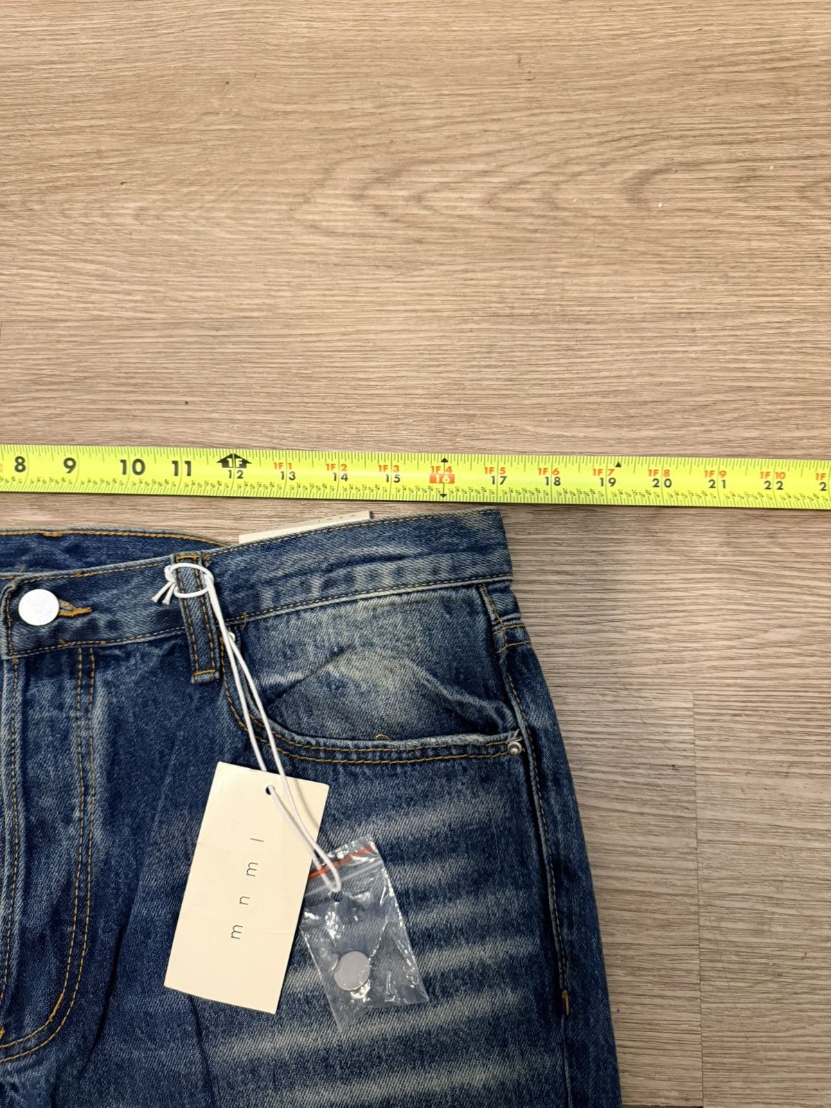 MNML MNML flared blue denim (new w/ tags!) Size US 33 - 6 Thumbnail