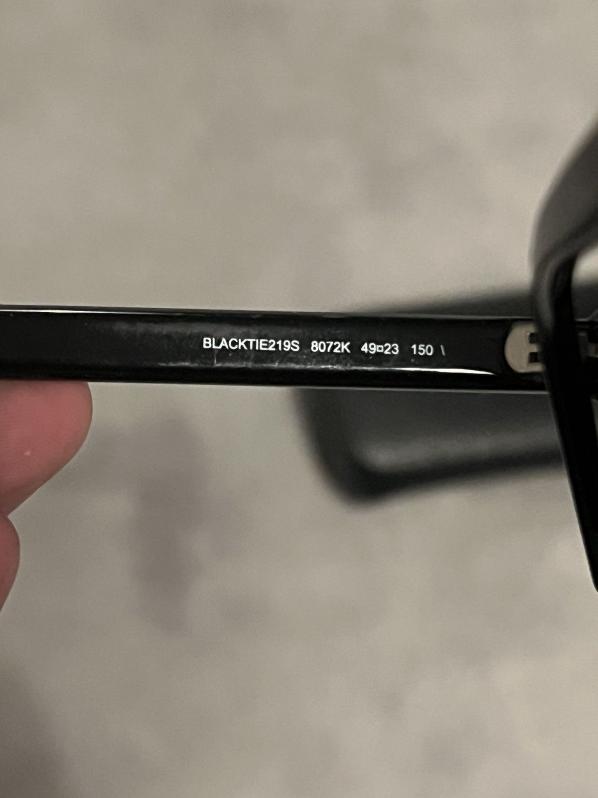 Dior Dior Homme Blacktie Sunglasses Size ONE SIZE - 7 Thumbnail