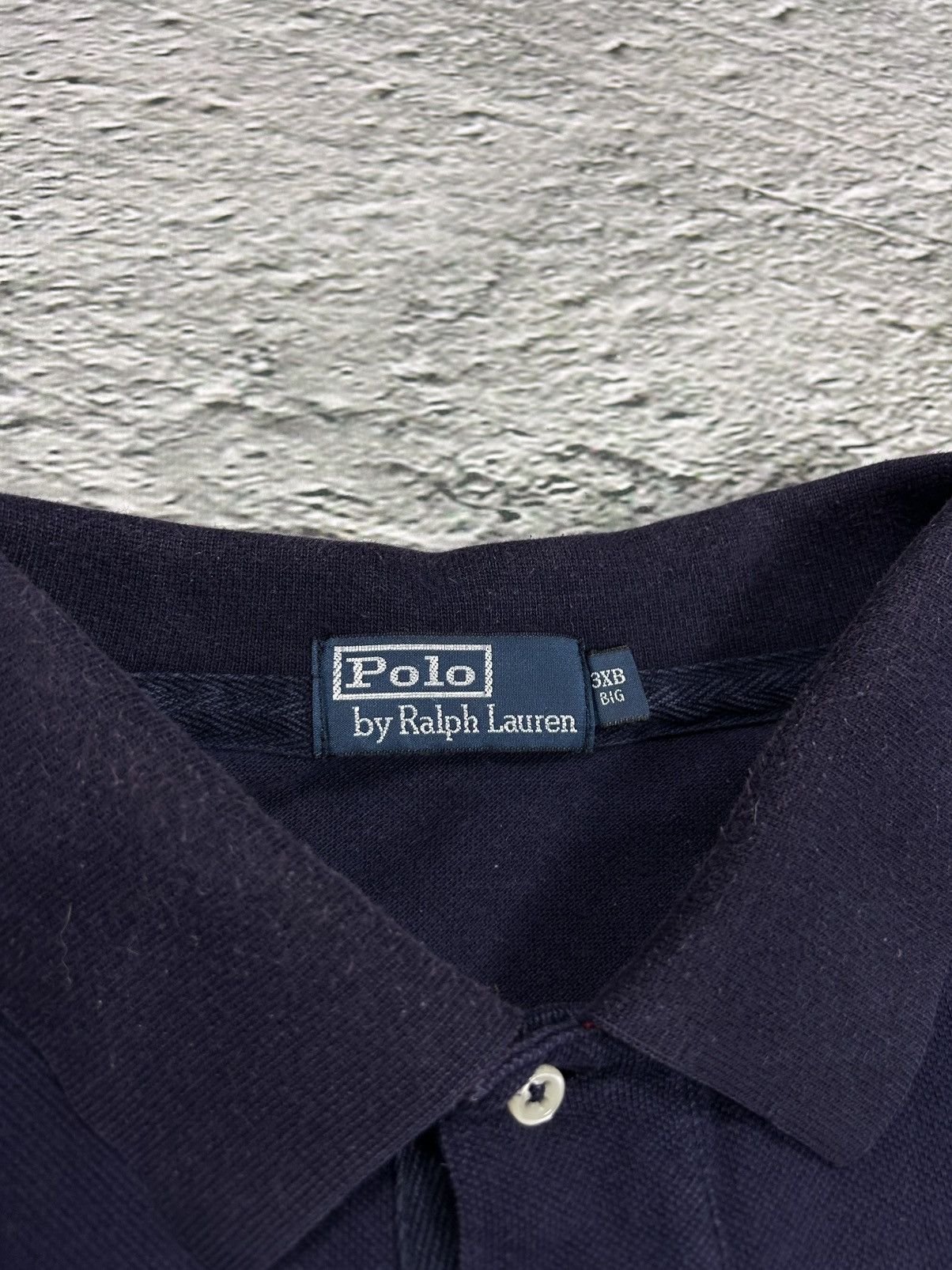Polo Ralph Lauren × Ralph Lauren × Vintage Chief Keef Polo Ralph Lauren USA vintage shirt navy blue Size US XXL / EU 58 / 5 - 3 Thumbnail