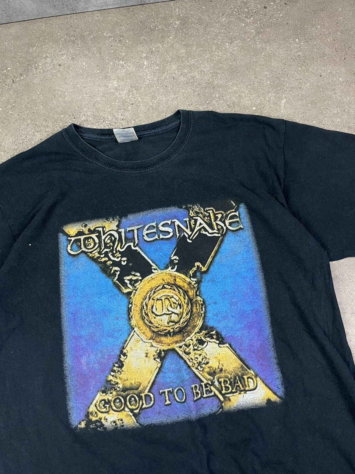 Band Tees × Vintage Vintage 2000s Whitesnake Good to be Bad Tour T Shirt Size US L / EU 52-54 / 3 - 3 Thumbnail