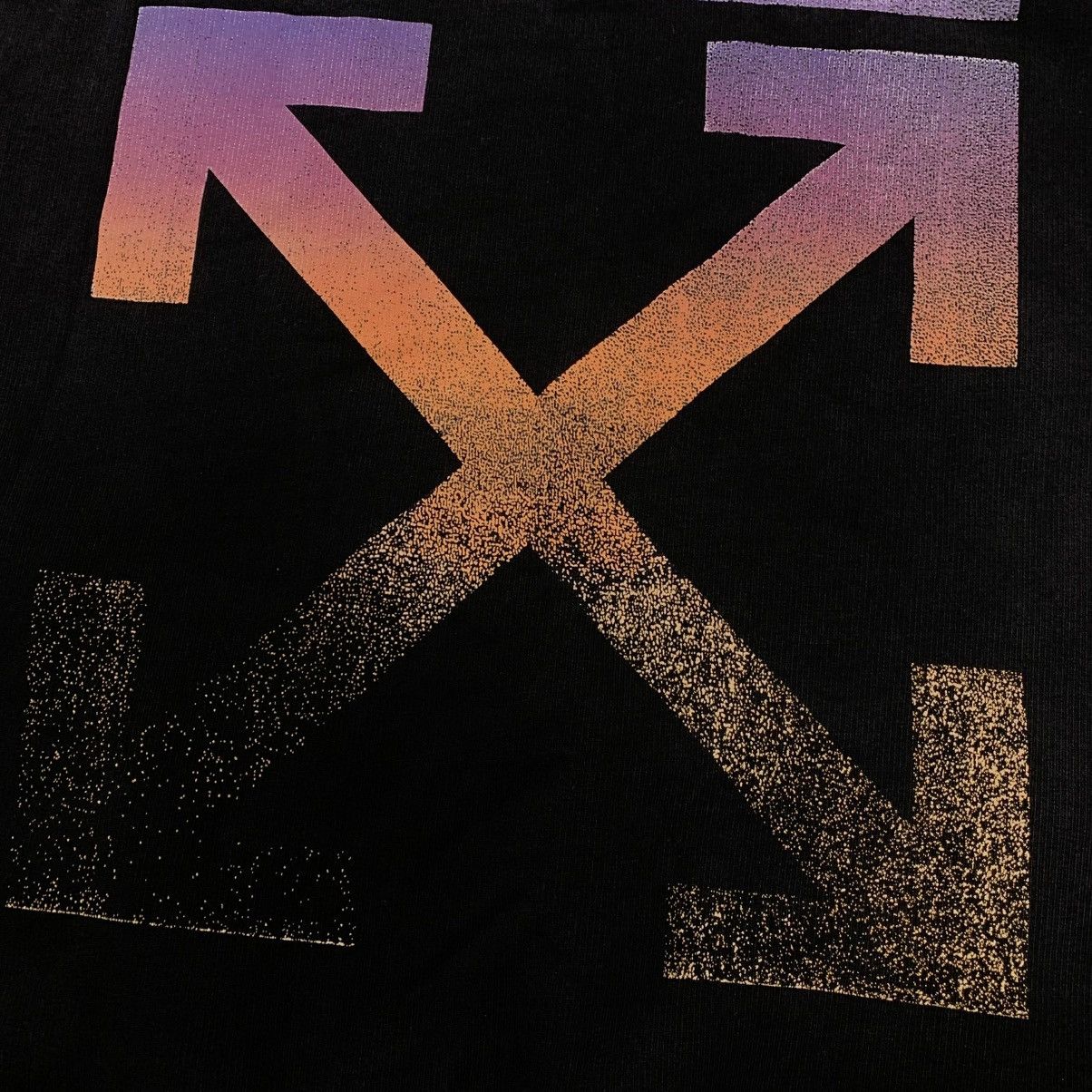 Off-White Off White Medium Degrade Arrows Black Sweatshirt Crewneck Size US M / EU 48-50 / 2 - 4 Thumbnail