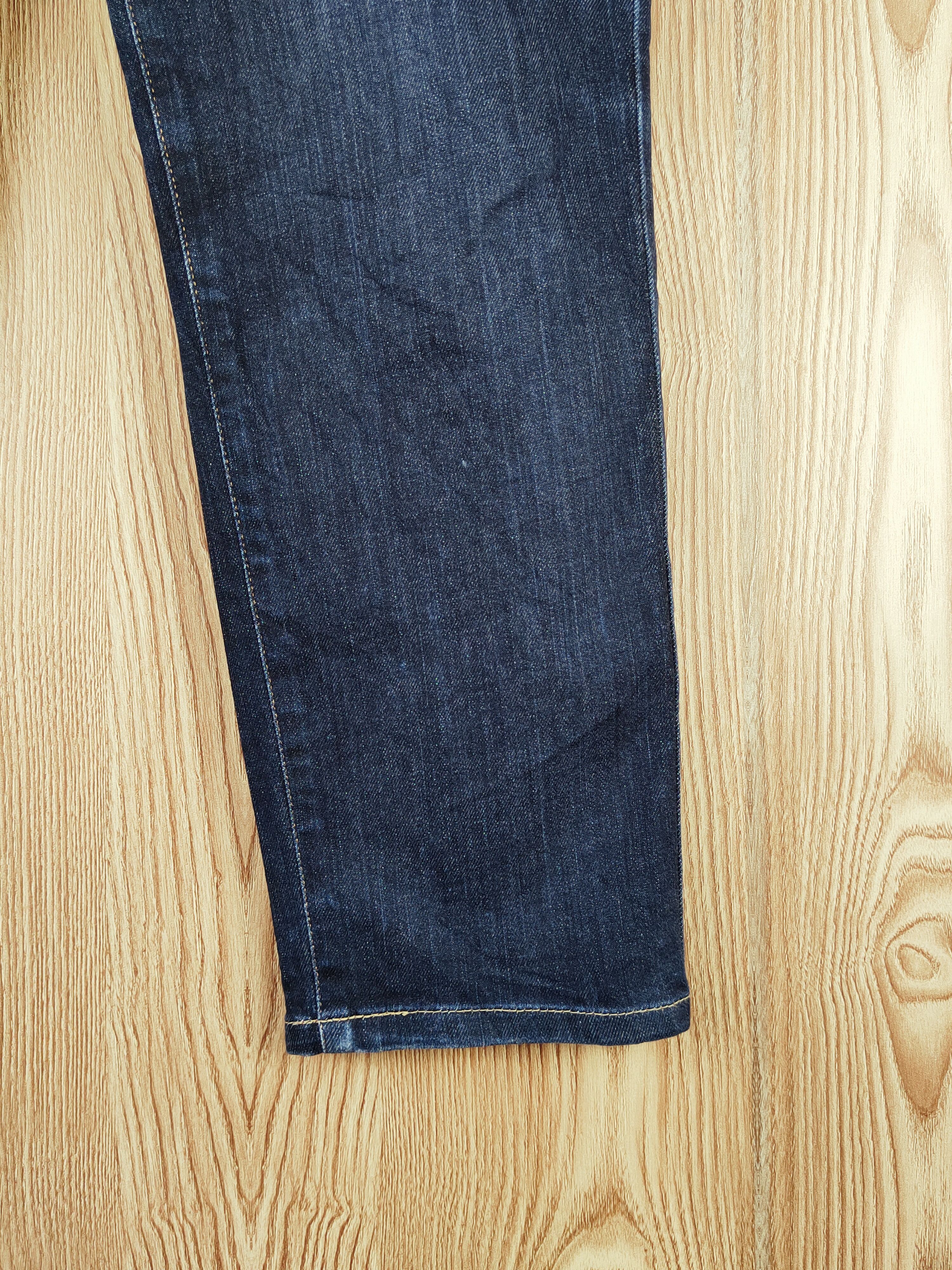 Edwin Edwin Dark Blue Distressed Ripped Jeans#S2695 Size US 31 - 6 Thumbnail