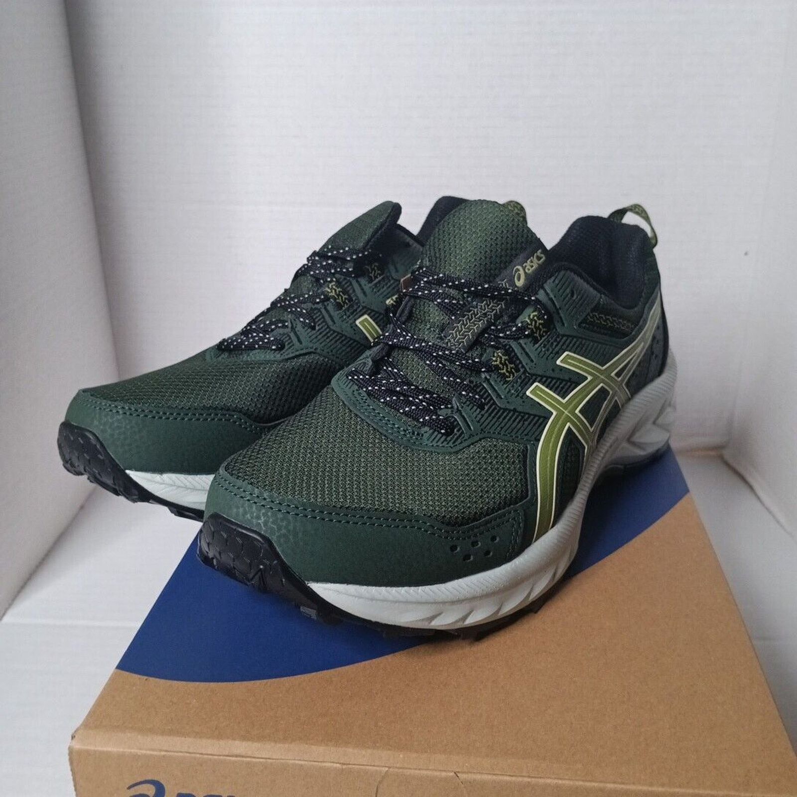 Asics ASICS Gel Venture 9 Trail Running Shoes Men’s Size 8 Green Size US 8 / EU 41 - 1 Thumbnail