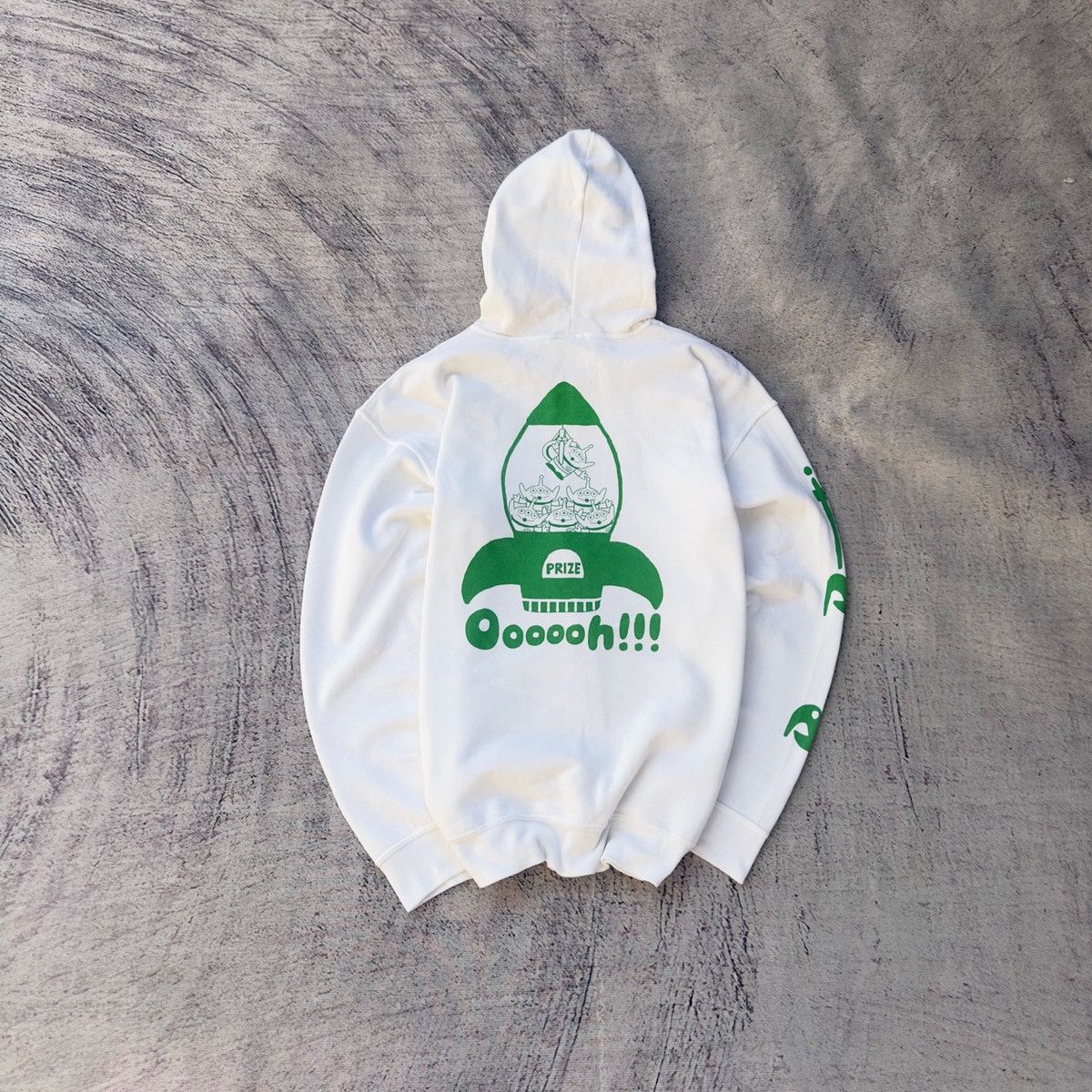 Disney TOY STORY ALIENS BACK PRINT ZIP UP DISNEY HOODIE Size US L / EU 52-54 / 3 - 1 Thumbnail