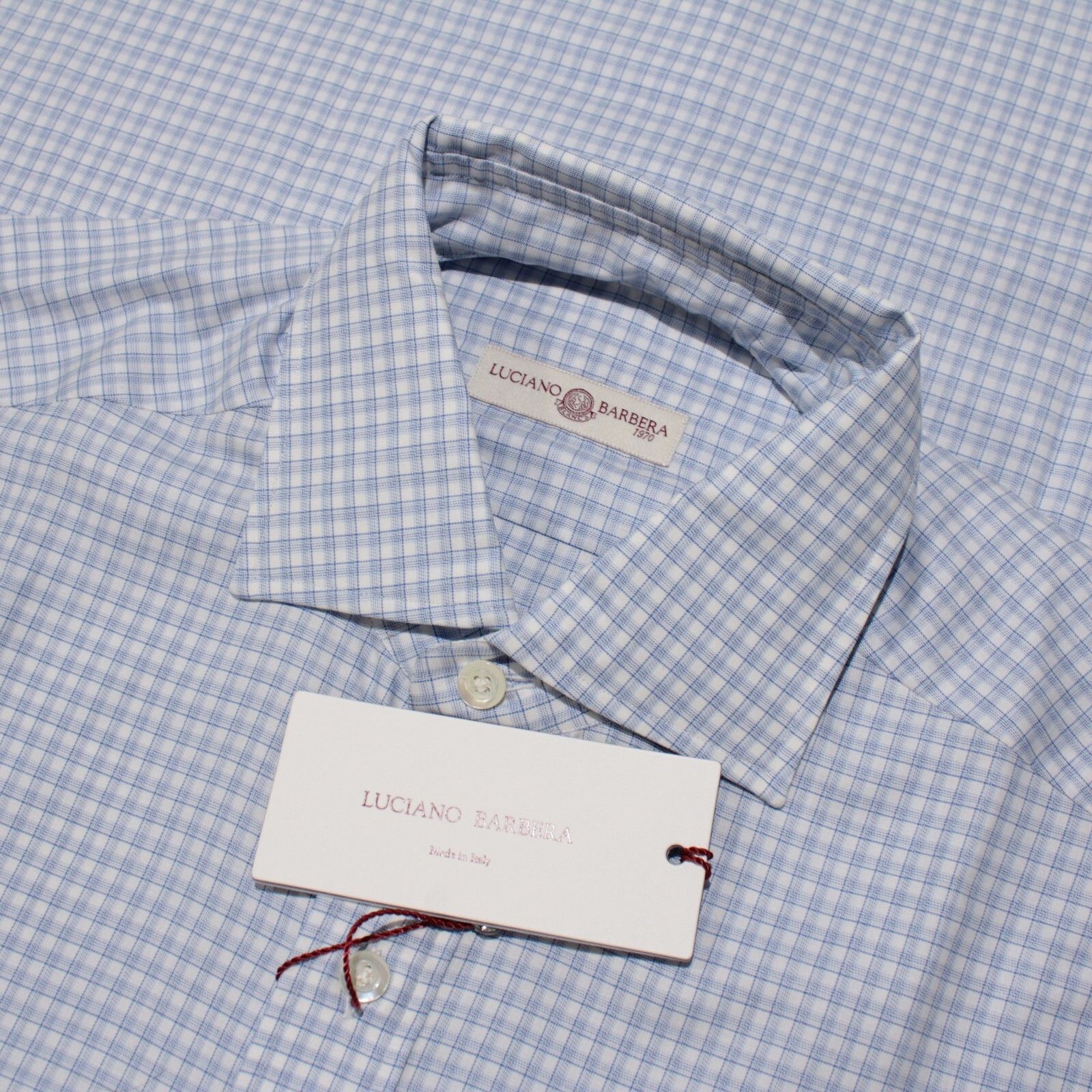 Luciano Barbera Luciano Barbera New with tags Shirt Size S US In Blue Size US S / EU 44-46 / 1 - 1 Thumbnail
