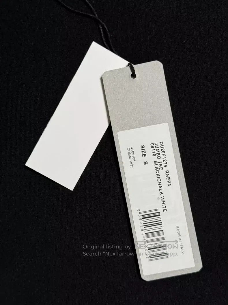 Rick Owens RICK OWENS Five-quarter sleeve, mid-sleeve T-shirt, tee Size US S / EU 44-46 / 1 - 4 Thumbnail