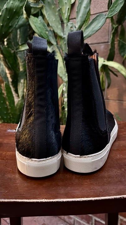 Daniel Patrick Daniel Patrick Men's Hightop Black Slip On Shoes Size 10 Pr Size US 10 / EU 43 - 4 Thumbnail