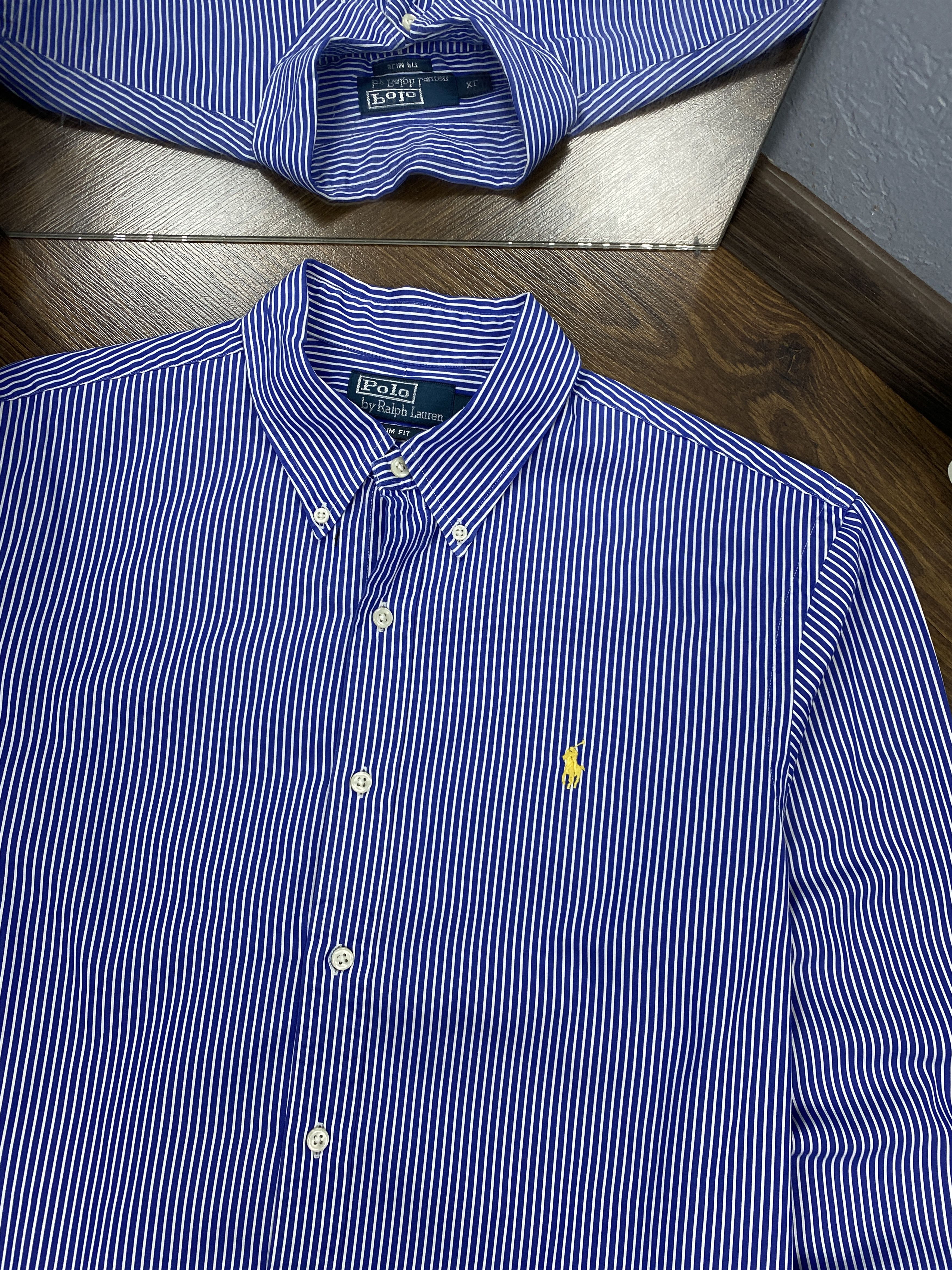Polo Ralph Lauren Polo Ralph Lauren Vintage Long Sleeve Shirt y2k Size US XL / EU 56 / 4 - 2 Thumbnail