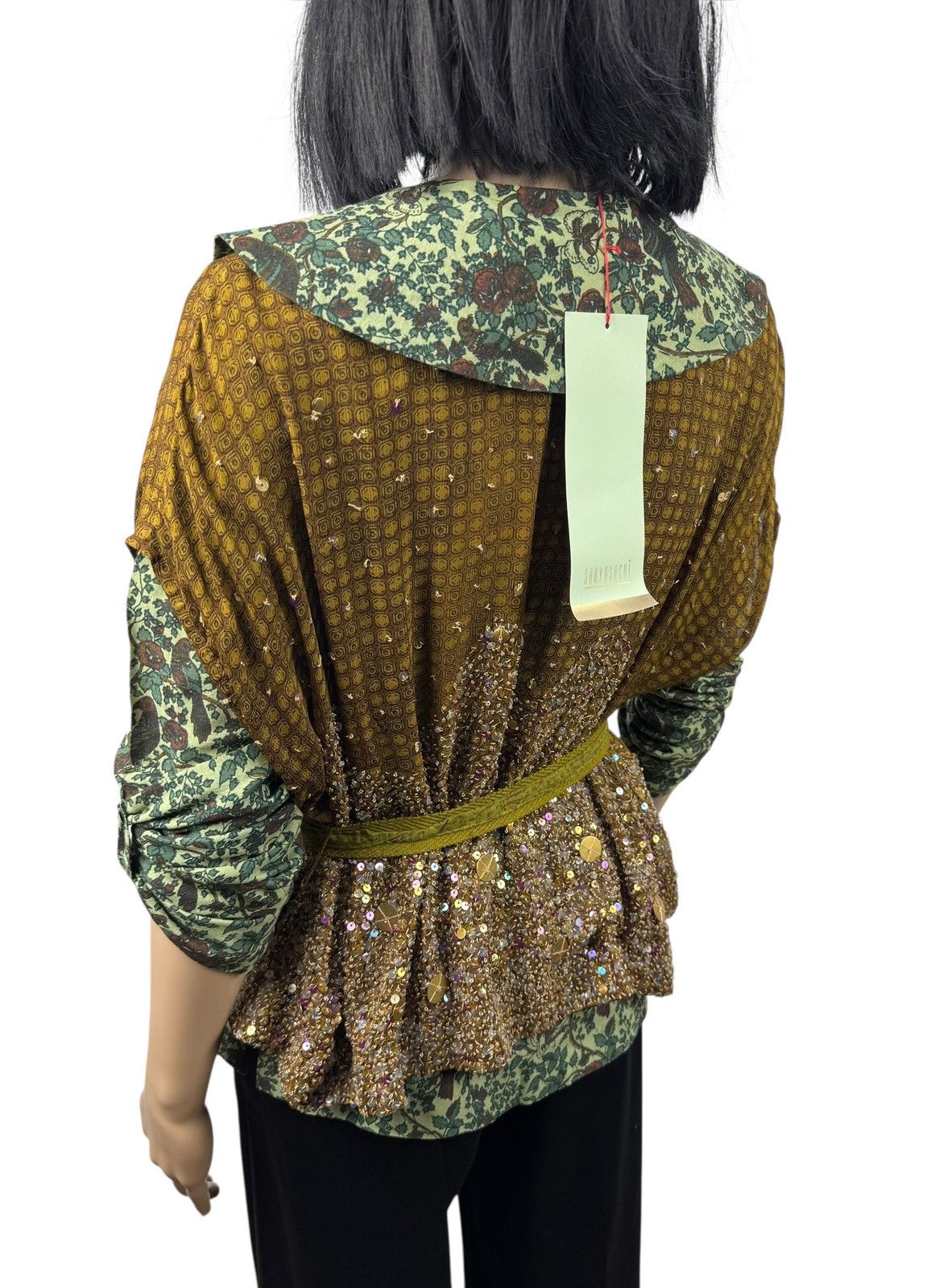 Other Sabyasachi 2in1 Shirt Cotton Silk Vest Hand Stitched size 10 Size M / US 6-8 / IT 42-44 - 8 Thumbnail