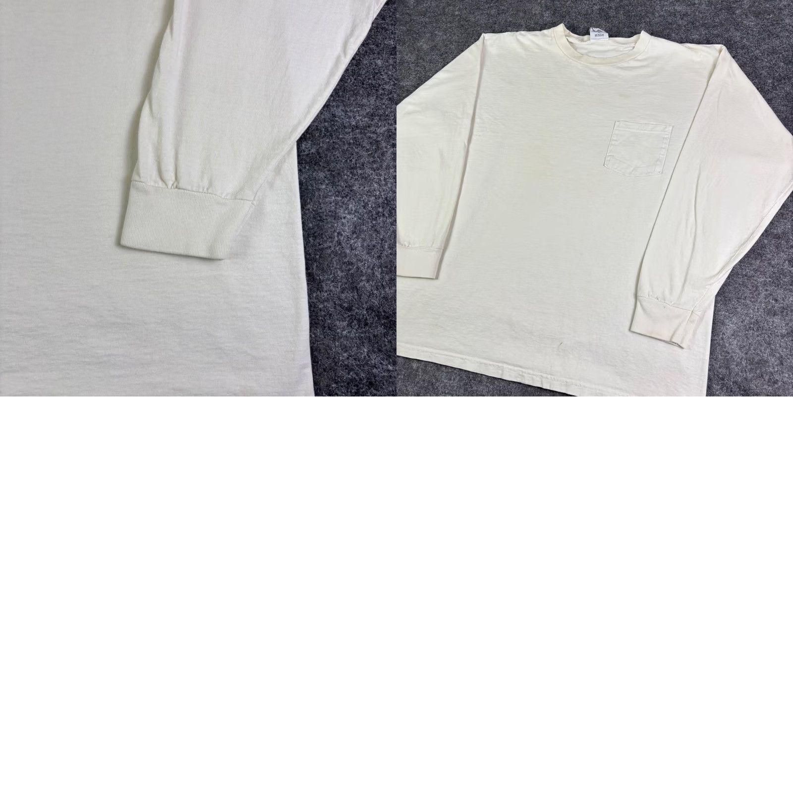 Tommy Hilfiger VINTAGE Tommy Hilfiger Long Sleeve Pocket T-Shirt Mens Large White 90s USA Size US L / EU 52-54 / 3 - 8 Thumbnail