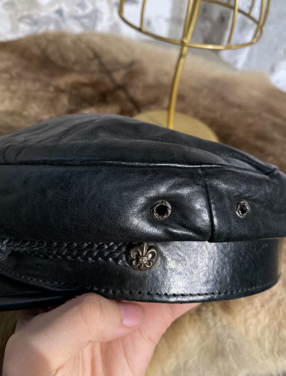Chrome Hearts Chrome hearts a lamb beret Size ONE SIZE - 5 Thumbnail
