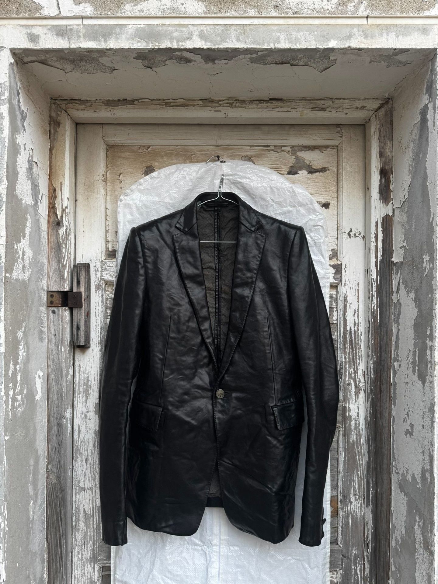 Carol Christian Poell SS98 Pig Skin Leather Jacket | Grailed