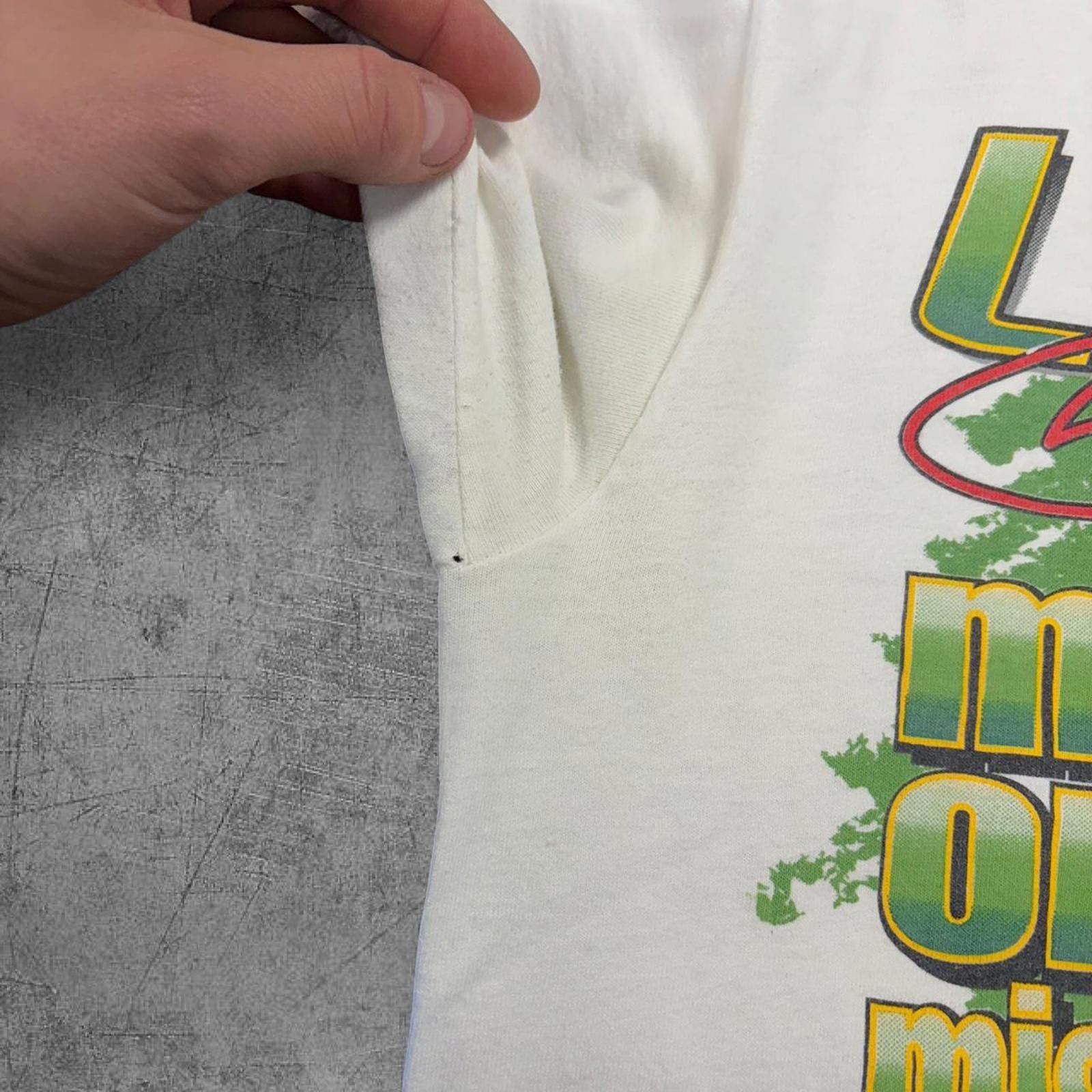 NASCAR 1998 Chad Little Nascar John Deer Tee Size US L / EU 52-54 / 3 - 6 Thumbnail