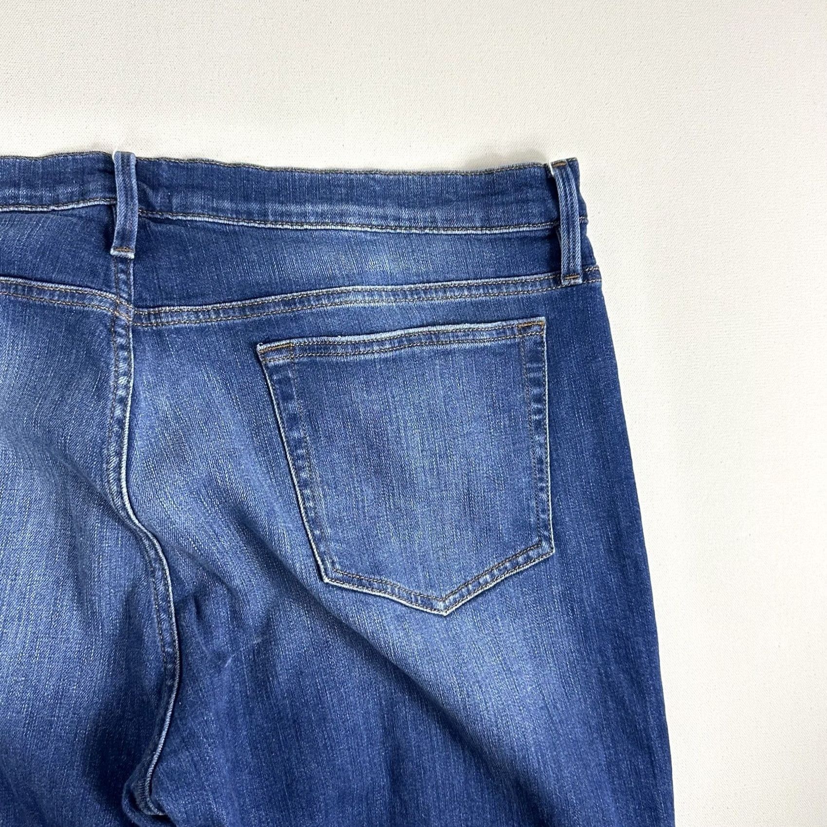 Frame FRAME Jeans Men's Skinny L'Homme Stretch Denim 42x31 Timberline Blue Jeans Slim Men 42 Blue Denim Stretch 31in Slim Size US 42 / EU 58 - 4 Thumbnail