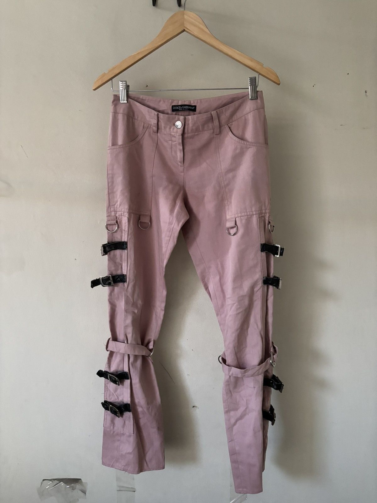Dolce & Gabbana Dolce & Gabbana - SS/03 Bondage Pants Size 26" / US 2 / IT 38 - 1 Thumbnail