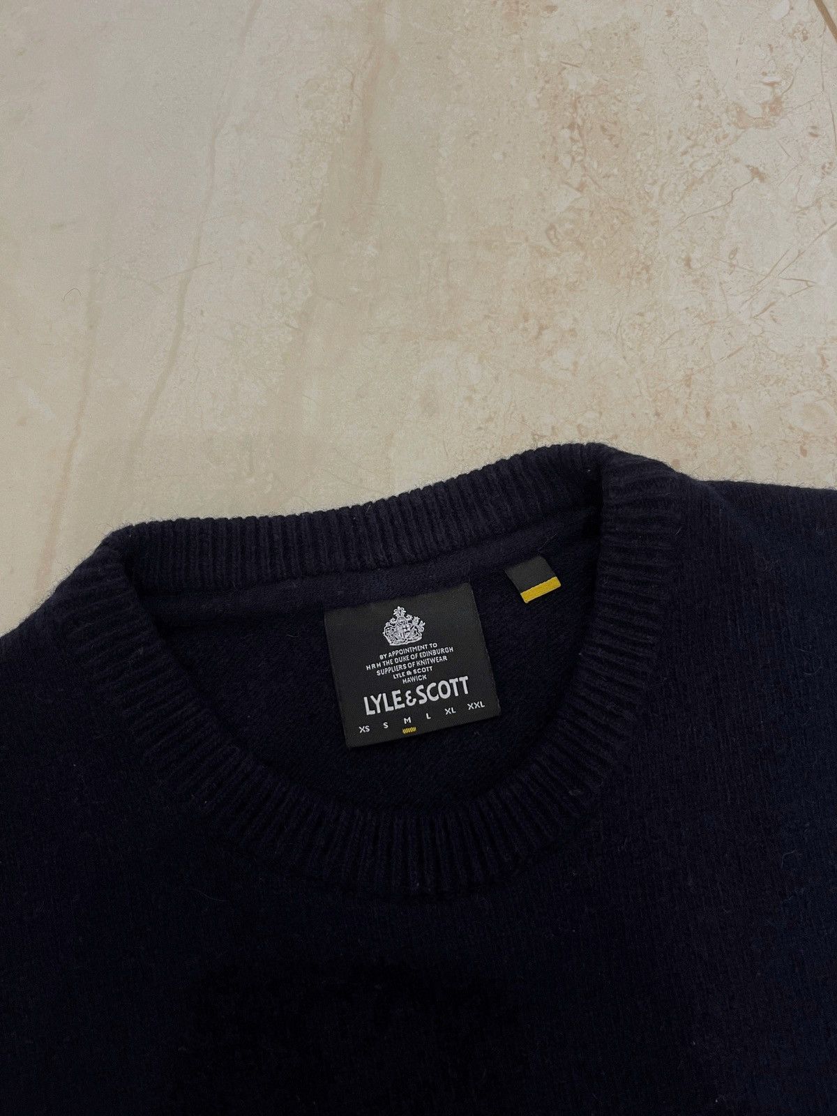 Lyle & Scott Vintage Knit Lyle & Scott Wool Casual Sweater blue Size US M / EU 48-50 / 2 - 5 Thumbnail