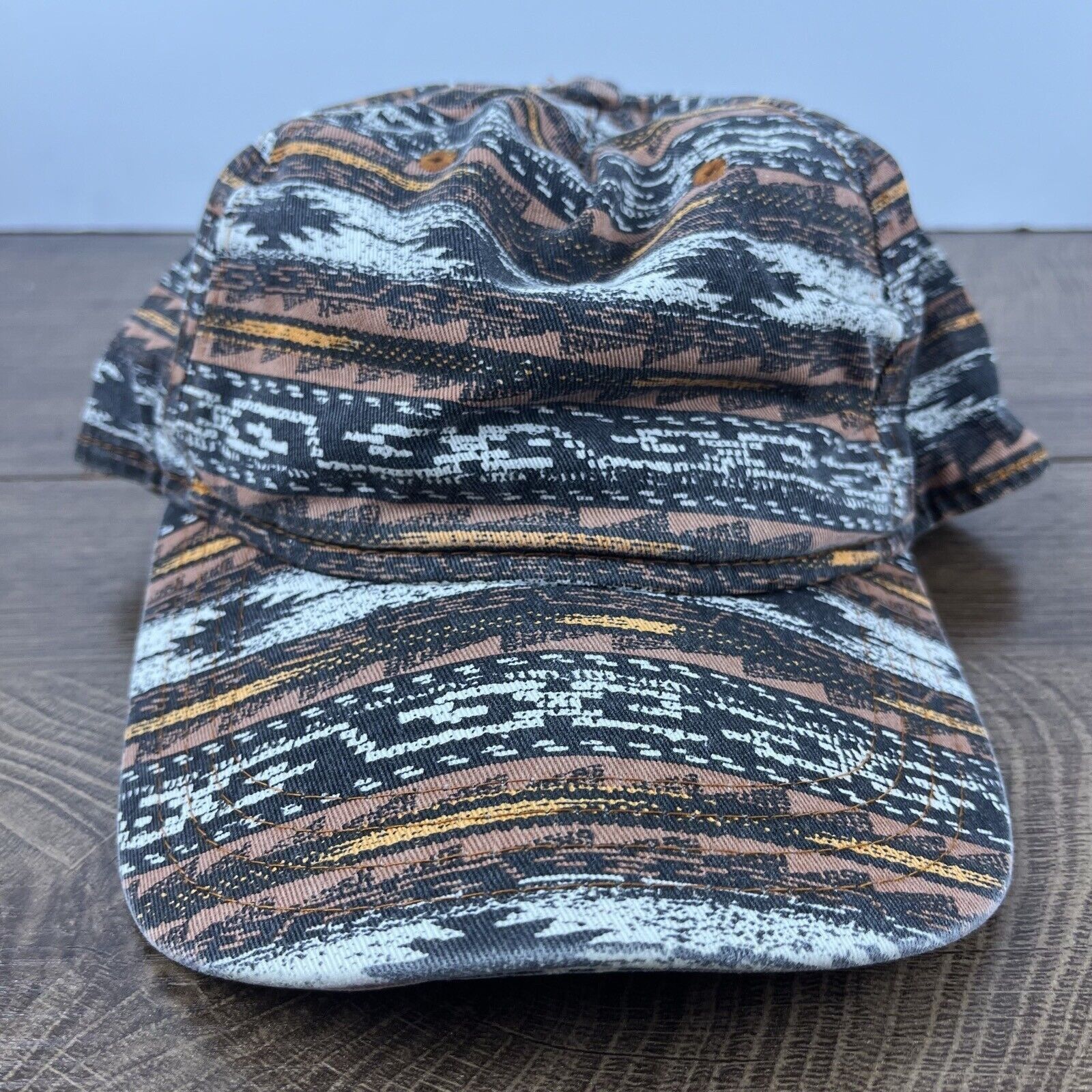Vans Vans Orange Brown Hat Adjustable Hat Orange Adjustable Hat A Size ONE SIZE - 1 Thumbnail