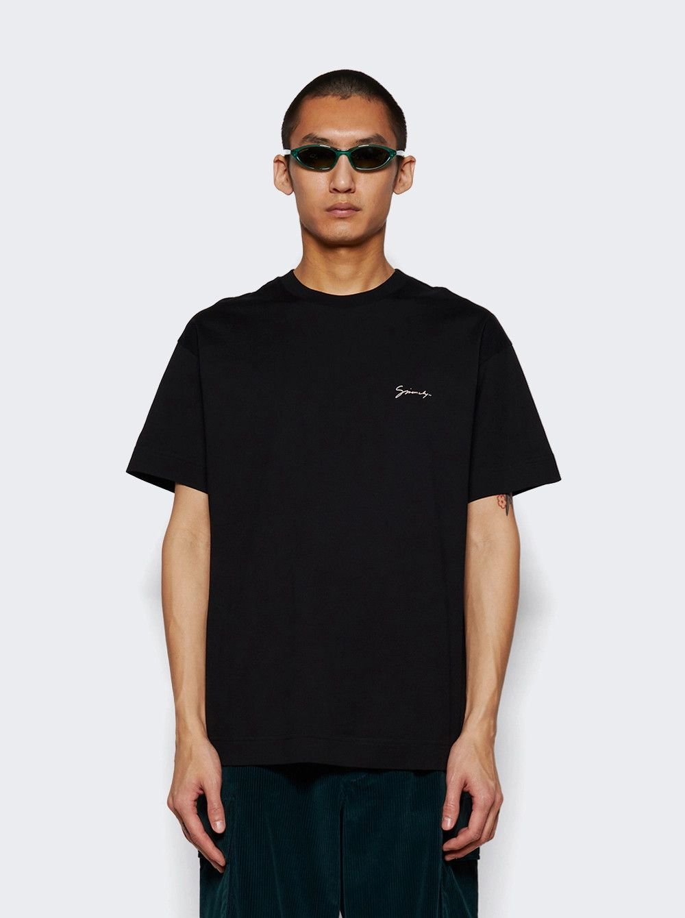 Givenchy o1mle0326 Regular Fit Tee Shirt in Black Size US XXL / EU 58 / 5 - 2 Thumbnail