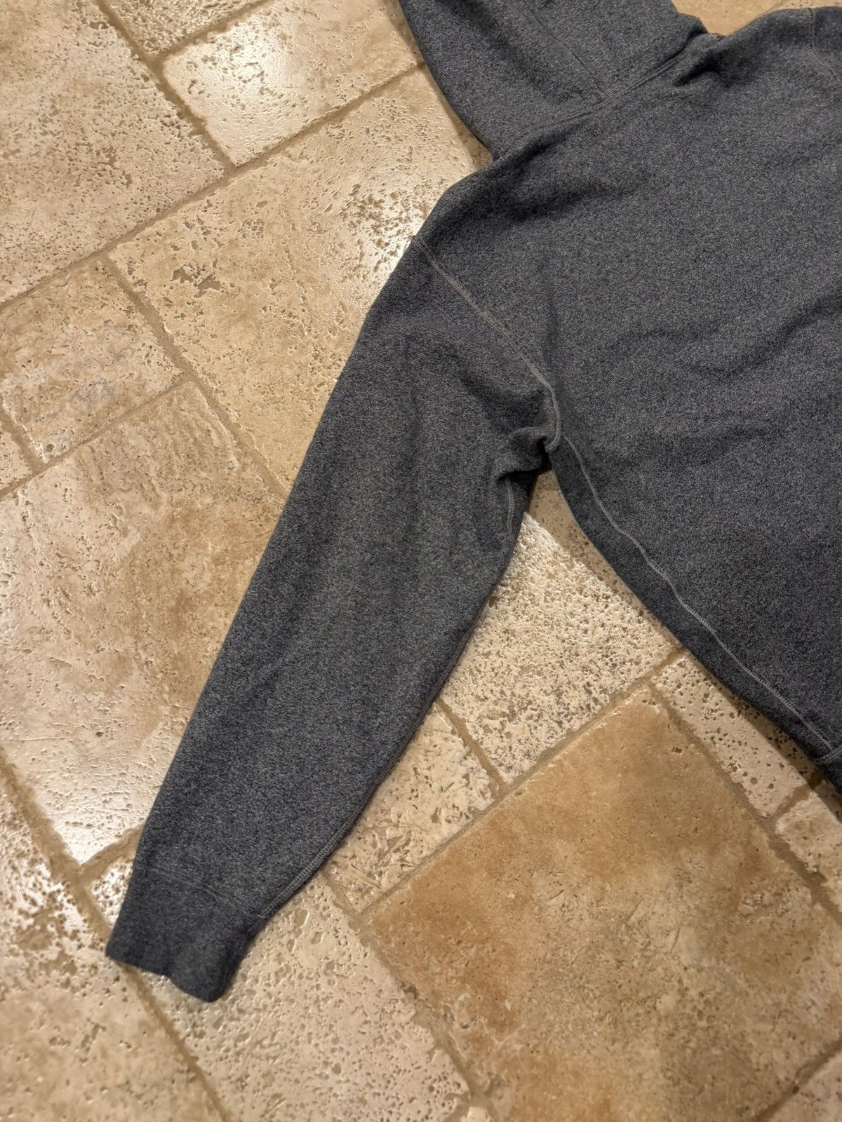 RRL Ralph Lauren RRL Ralph Lauren Gray French Terry Zip Up Hoodie Size US XL / EU 56 / 4 - 13 Thumbnail