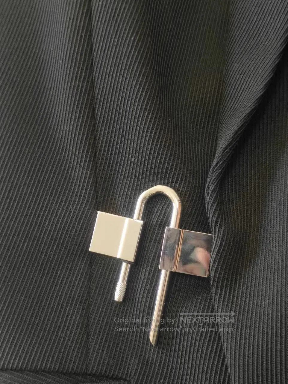 Givenchy Givenchy First Gen Runway Twill Lock Coat. Size US M / EU 48-50 / 2 - 3 Thumbnail