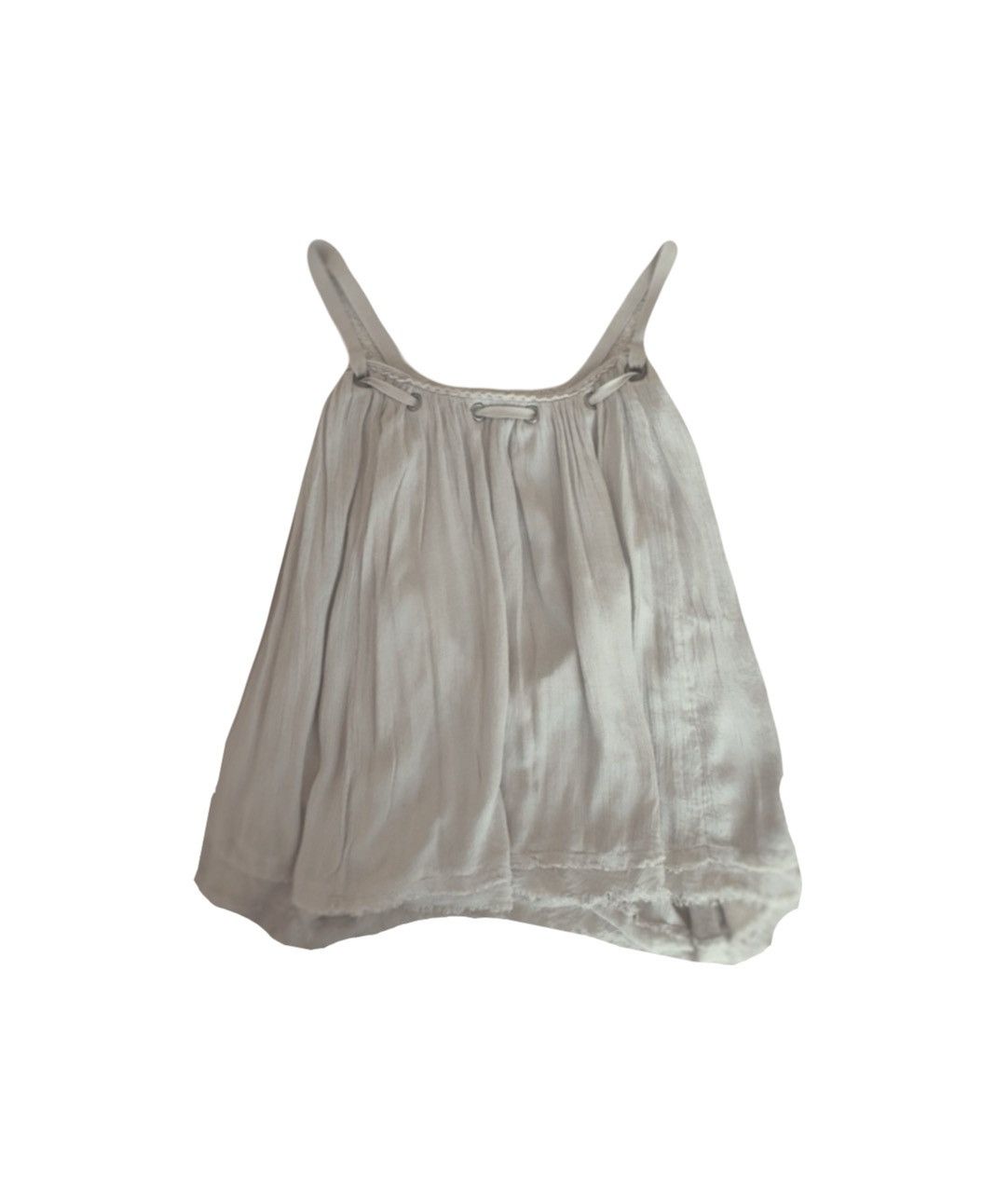 Free People Free People Beige Grommet Top Size XS / US 0-2 / IT 36-38 - 1 Thumbnail