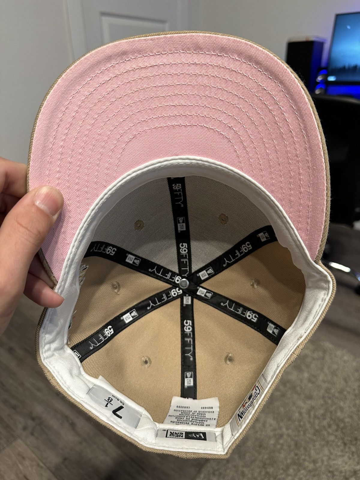 Hat Club Hatclub Sandstorm Devil Rays size 7 1/8 Size ONE SIZE - 3 Thumbnail