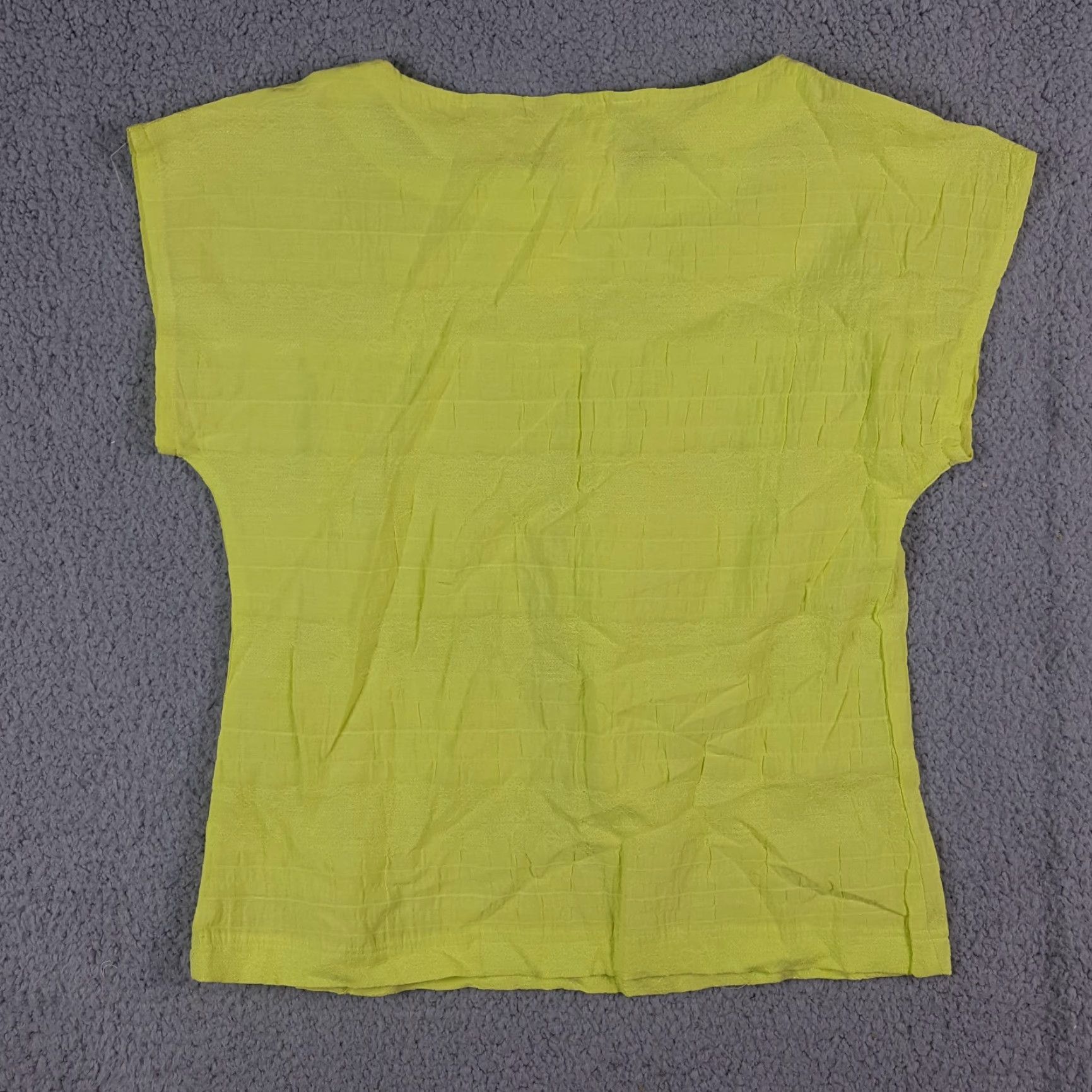 Vintage VINTAGE Lime Lightweight Preppy Pullover Neon Women's Size S Retro T Shirt Top Size S / US 4 / IT 40 - 3 Thumbnail