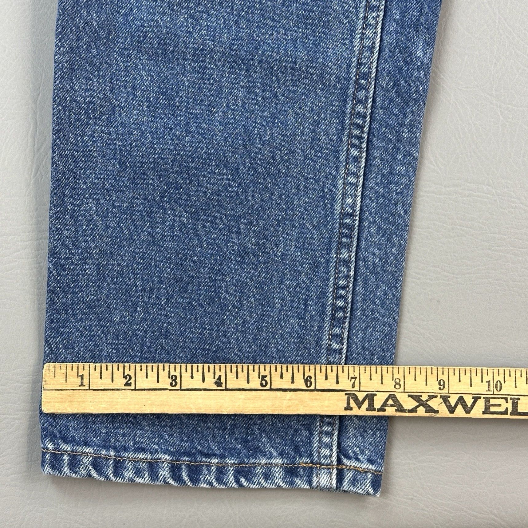Vintage VINTAGE LL Bean Jeans Women's 12 Tall 30x33 Blue Mom High Rise Natural Fit 90s Y2K Mens Womens Girls Size 34" / US 12 / IT 48 - 4 Thumbnail