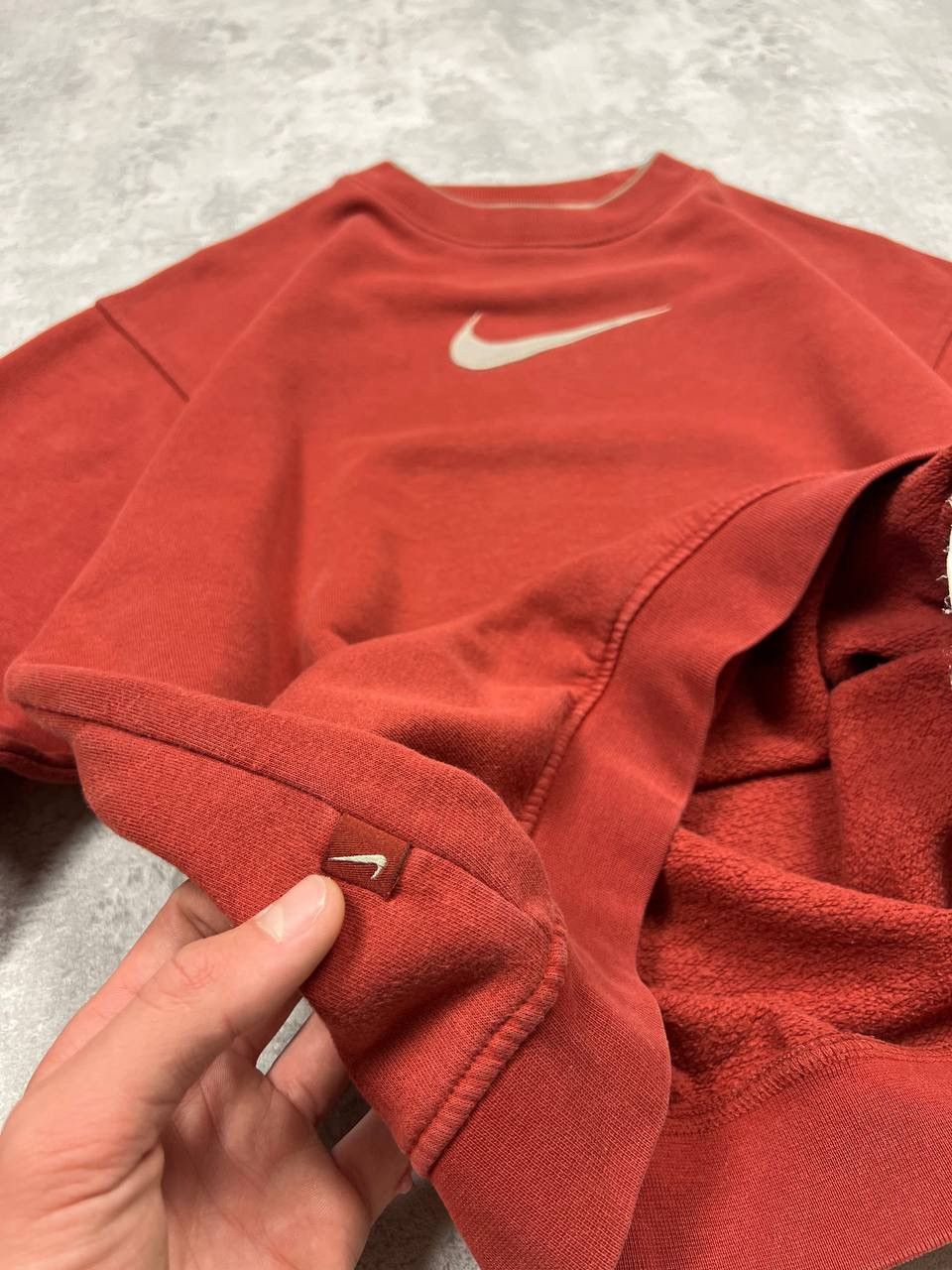 Nike Vintage Nike Sweatshirt Center Big Logo Size US S / EU 44-46 / 1 - 10 Thumbnail