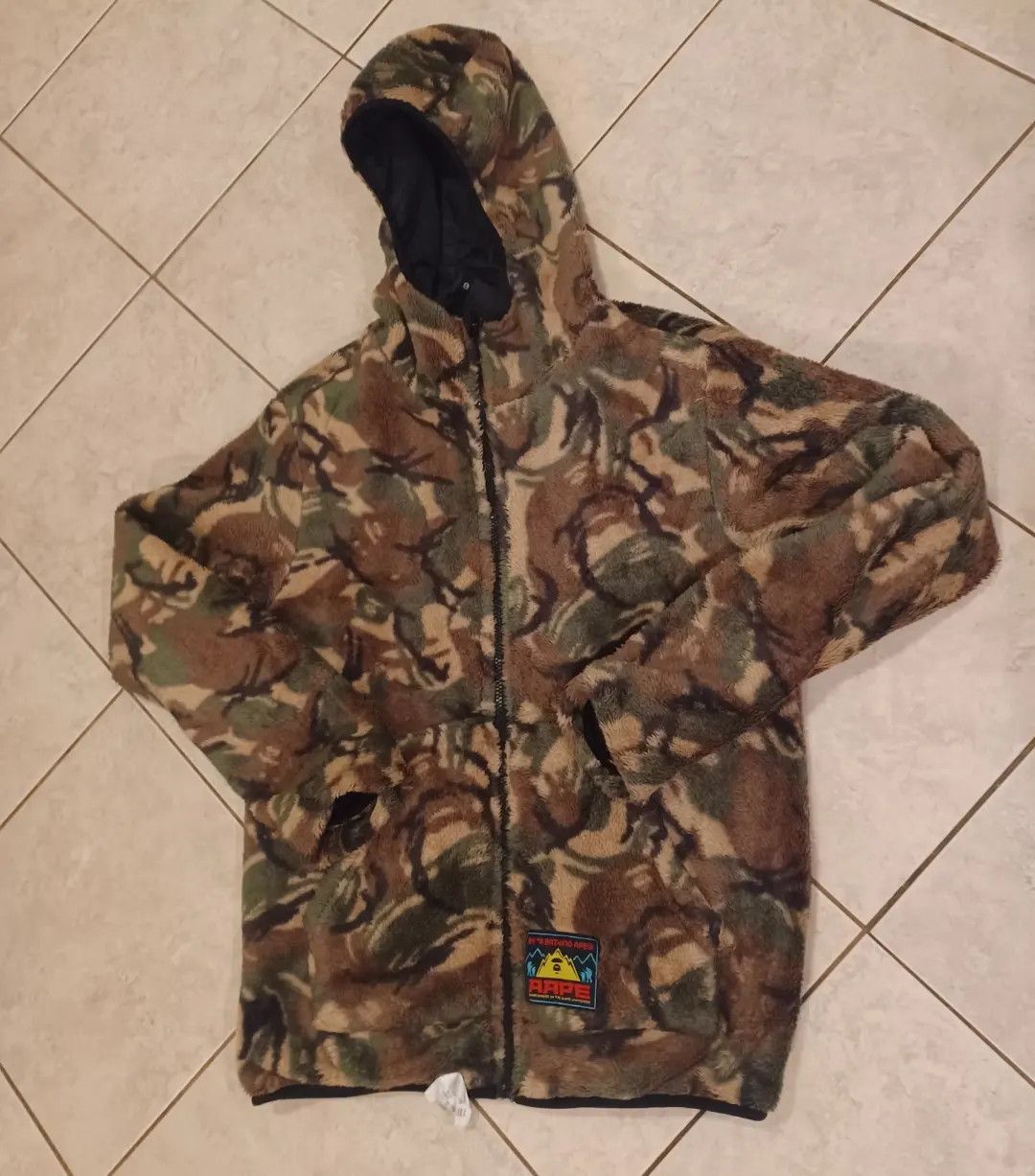 Aape × Bape Aape Reversible Boa Camo Jacket Size US L / EU 52-54 / 3 - 1 Thumbnail