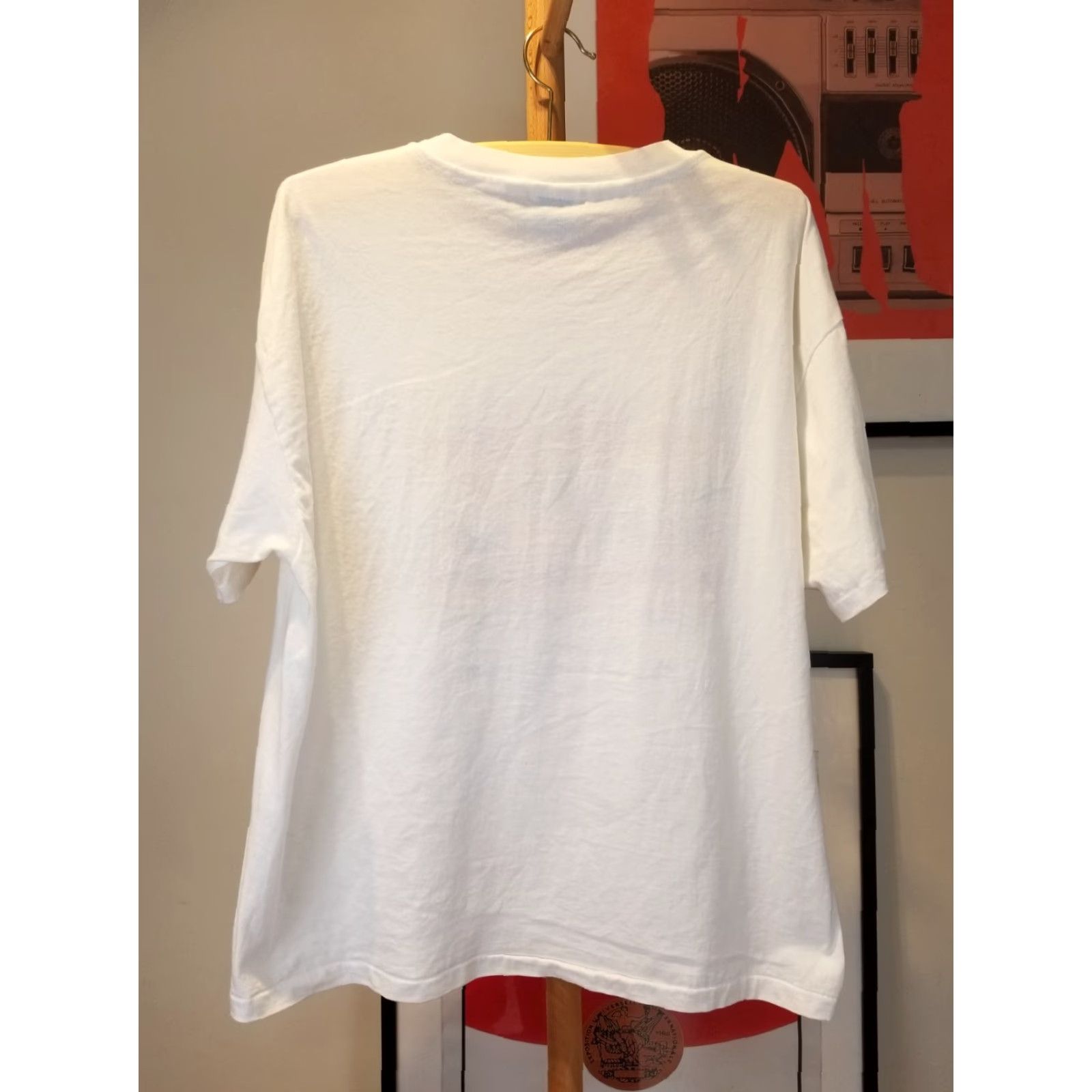 Hanes VINTAGE HANES T-SHIRT XL White 90s NATIONAL ASSOCIATION OF BLACK IN CRIMINAL JUSTICE Logo 24-28 in Mens XLARGE XLARGE Size US XL / EU 56 / 4 - 6 Thumbnail
