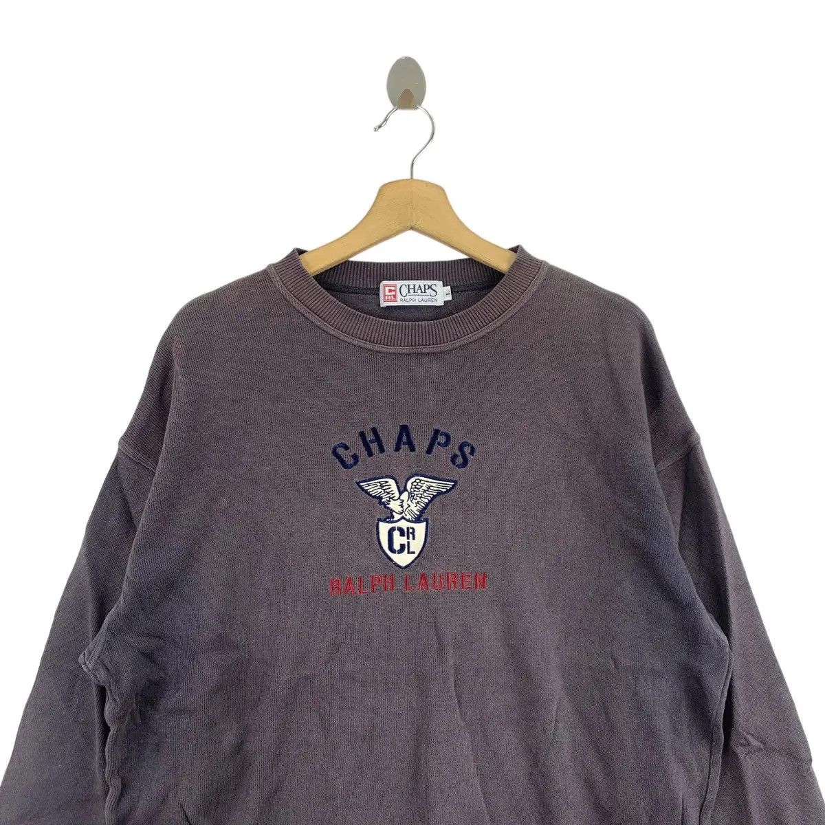 Chaps Ralph Lauren Vintage CHAPS RALPH LAUREN CRL Polo Embroidered Size L / US 10 / IT 46 - 2 Thumbnail