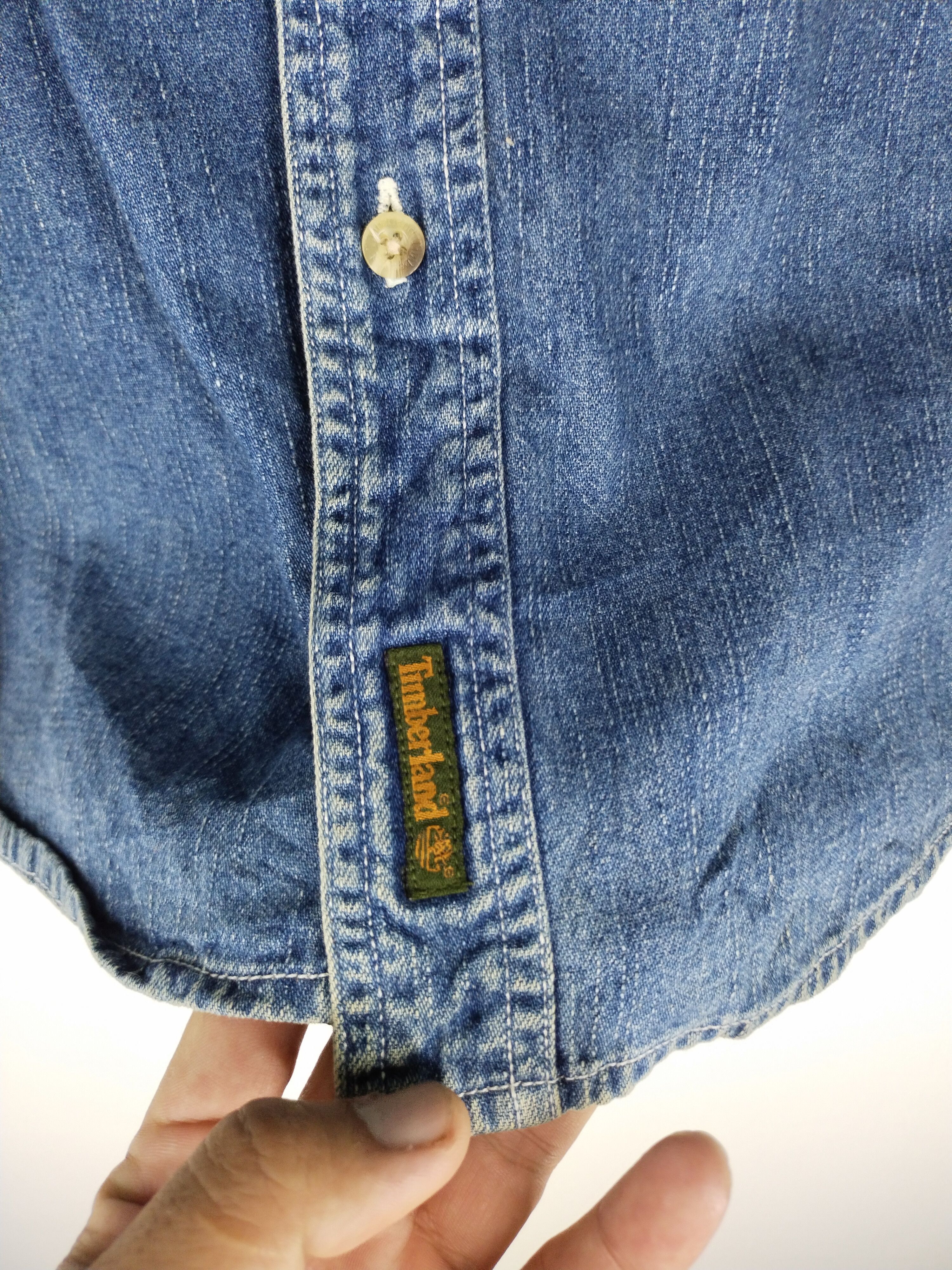 Timberland Timberland Denim Single Pocket Long Sleeve Size US M / EU 48-50 / 2 - 8 Thumbnail