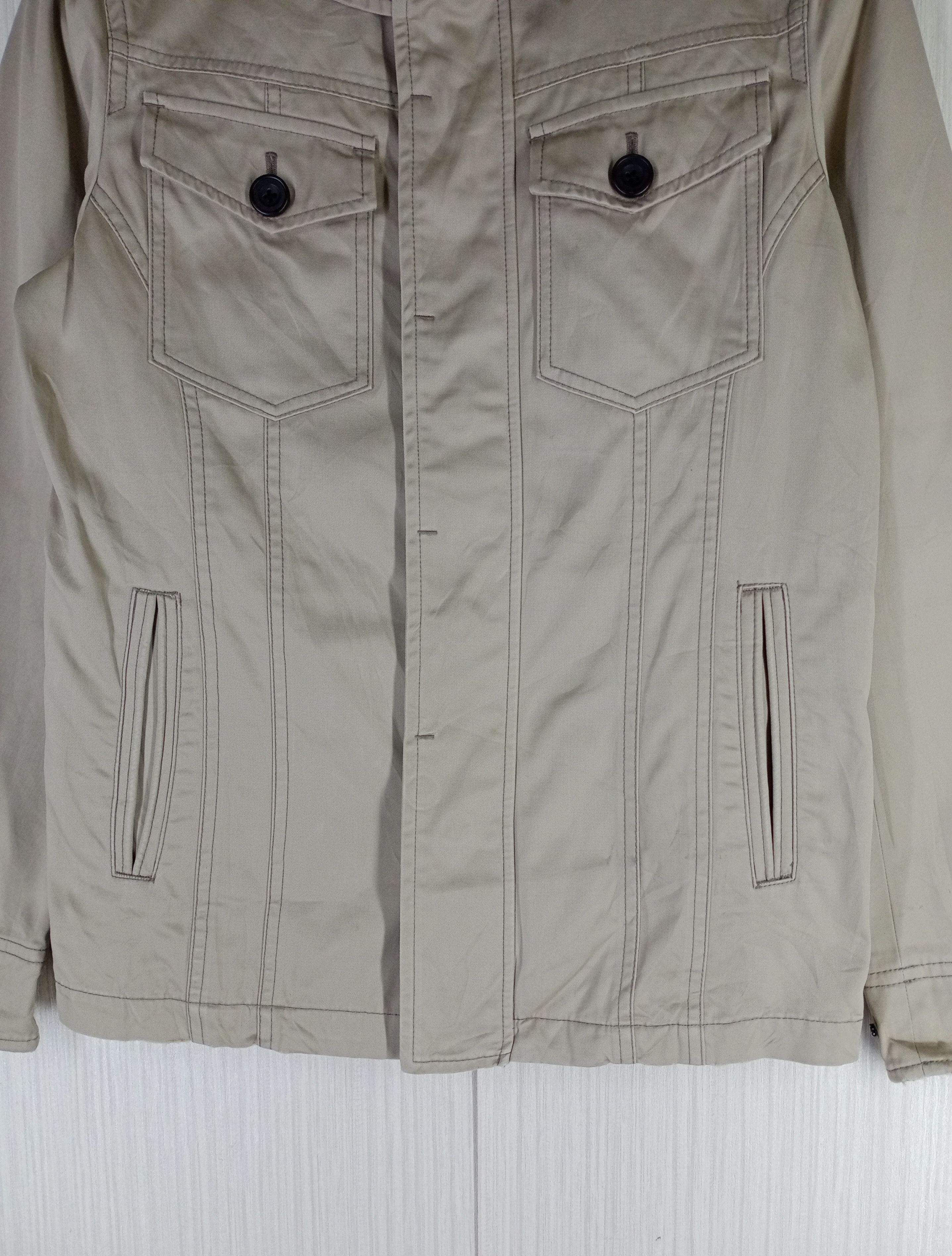 Le Grande Bleu (L.G.B.) Rare Difference Rupert Tactical Pocket Jacket Size US M / EU 48-50 / 2 - 3 Thumbnail