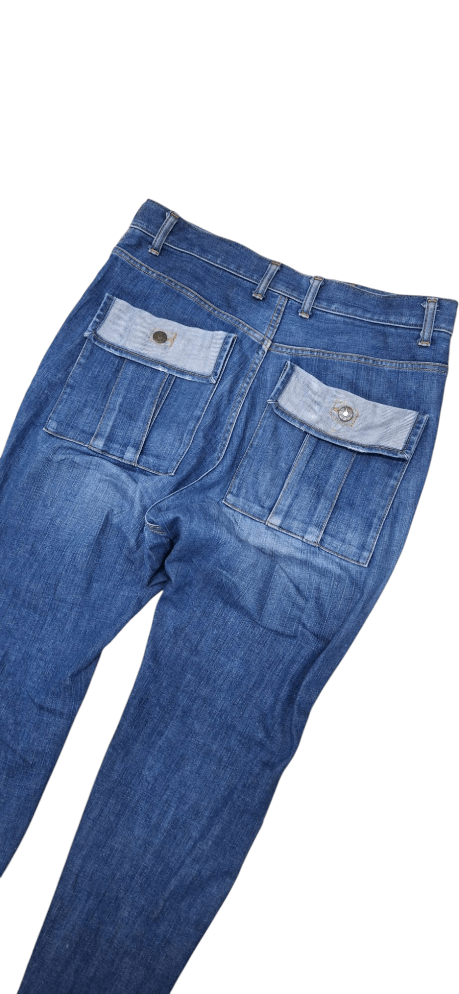 Final Home × Frapbois Rare Frapbois High Rise Leg Zipper Denim Size US 32 / EU 48 - 9 Thumbnail