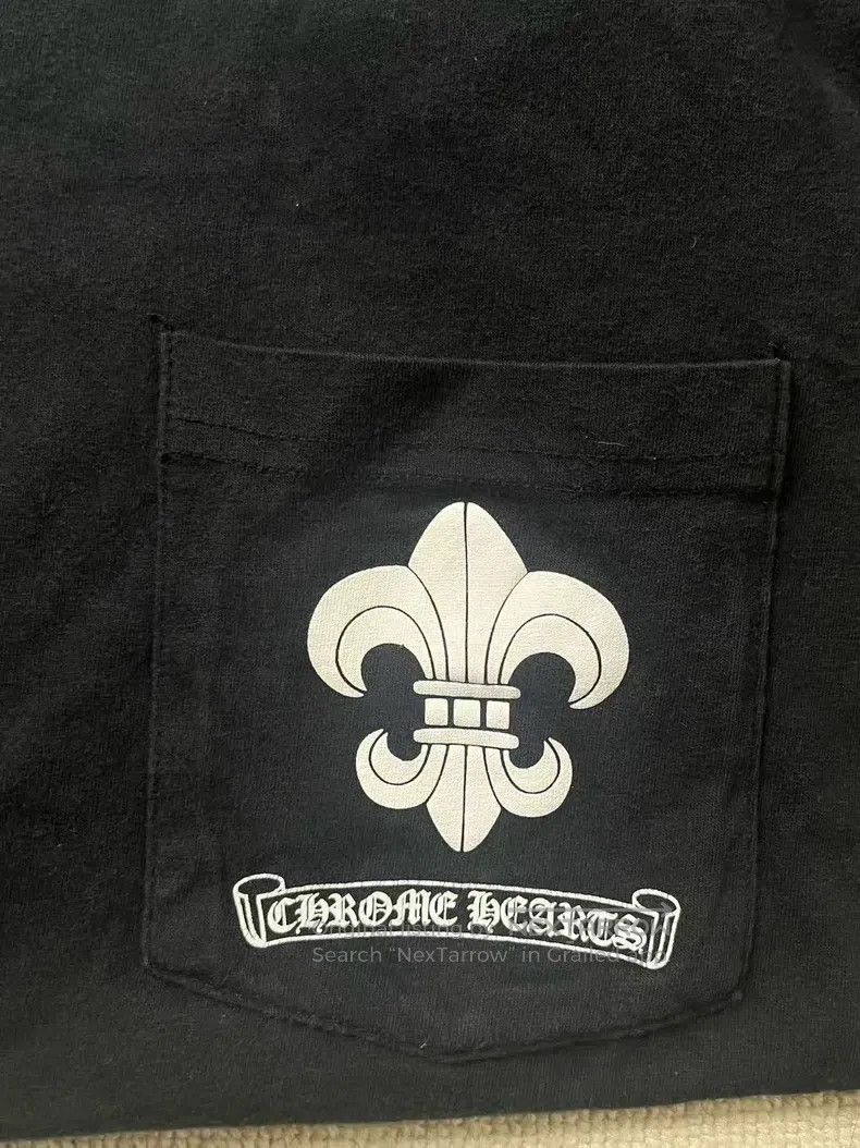Chrome Hearts CHROME HEARTS Size M Scroll scout flower short sleeve Size US M / EU 48-50 / 2 - 3 Thumbnail