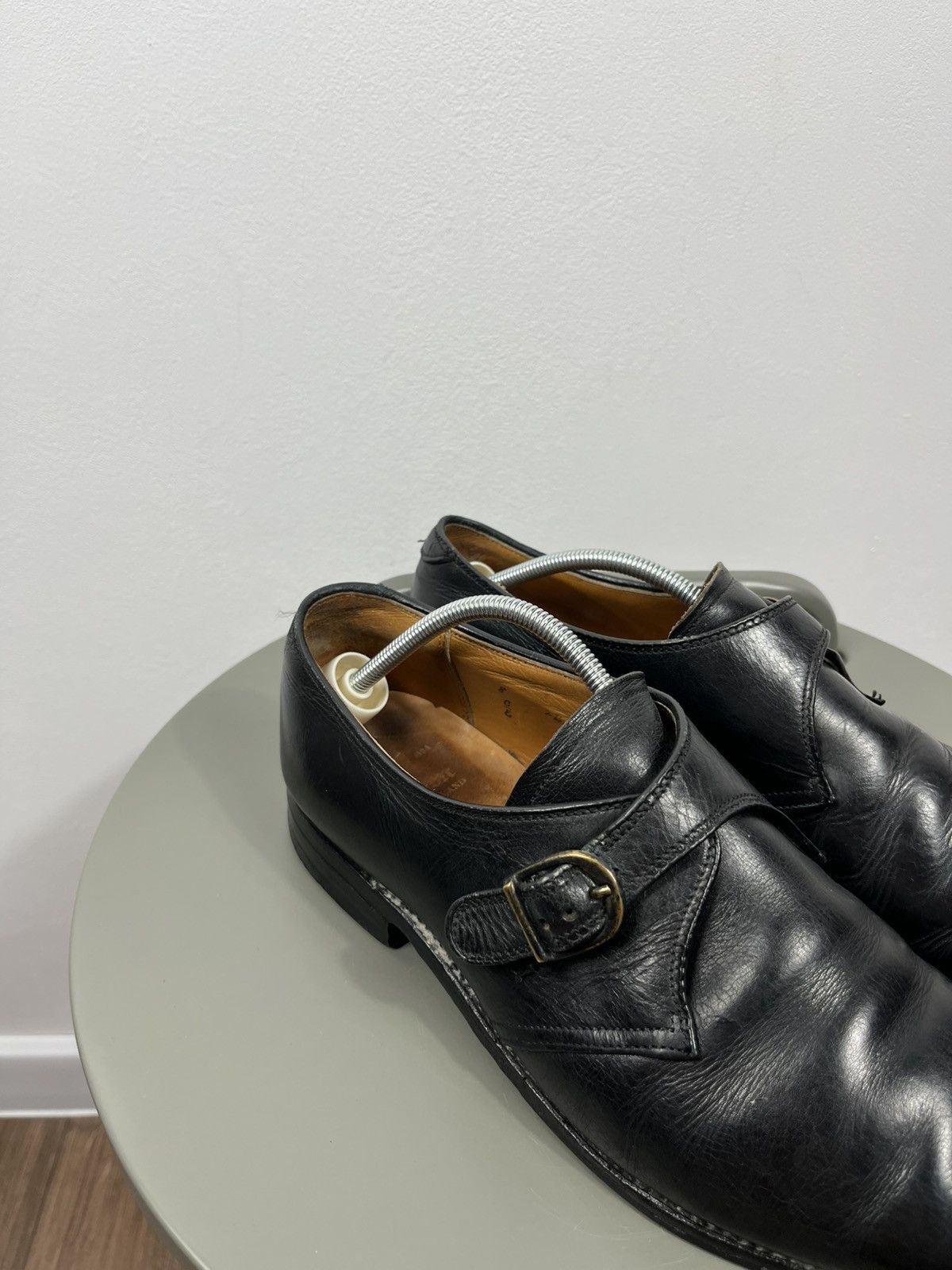 Alden Alden Leather Monk Strap Shoes US 8 Made in USA Dress Shoes Size US 8 / EU 41 - 2 Thumbnail