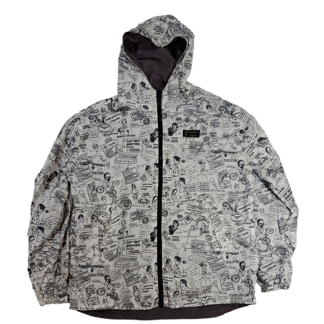 Other XIAOZ & IMEYI | Reversible Windbreaker Jacket Size L / US 10 / IT 46 - 1 Thumbnail
