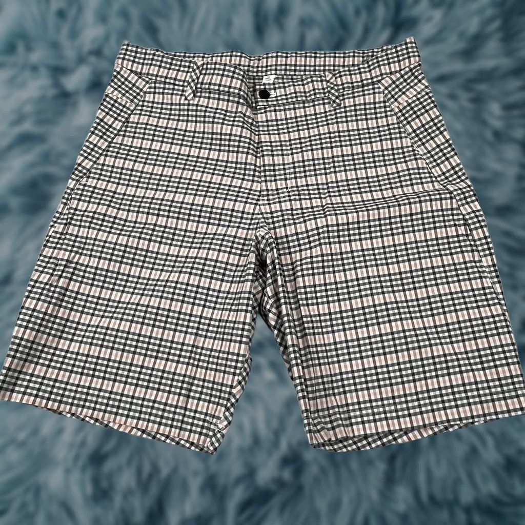 Lululemon Lululemon Shorts Mens 40 Plaid Zip Pocket Lightweight Athletic Performance Chino Multicolor Sports Outdoor 10in Inseam Mens Size US 40 / EU 56 - 1 Thumbnail