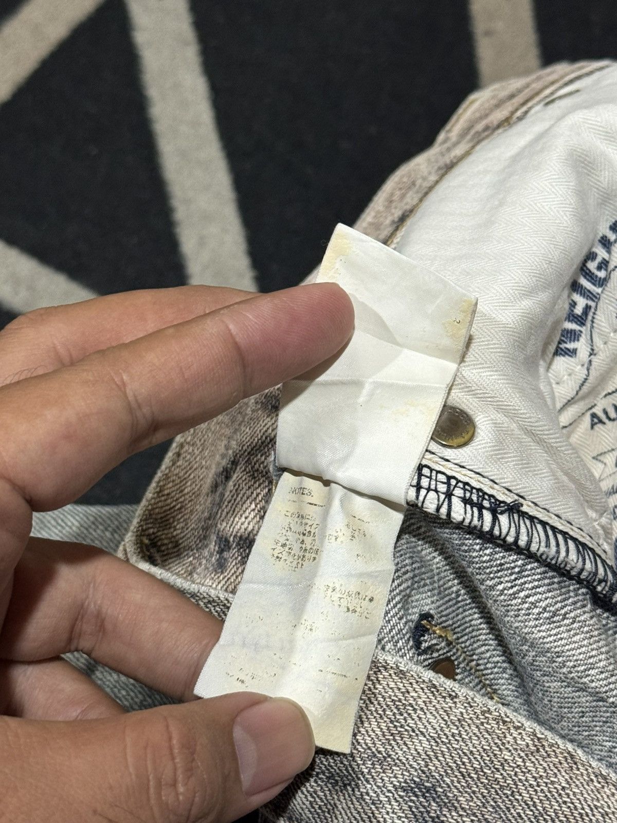Neighborhood Neighborhood Mudwash Denim Selvedge Size US 30 / EU 46 - 9 Thumbnail