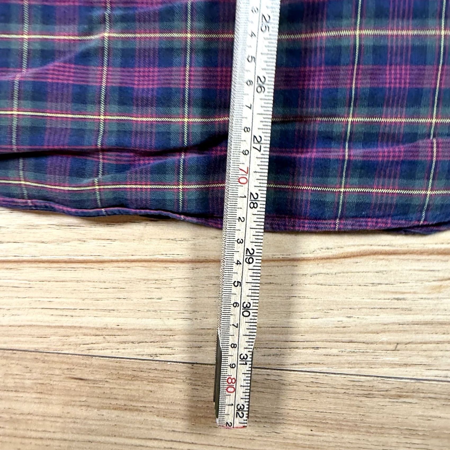 Polo Ralph Lauren Polo Ralph Lauren Button-Up Shirt Mens XL Classic Fit Gingham Check Red Blue Multicolor Pony Long Sleeve Men Size US XL / EU 56 / 4 - 8 Thumbnail